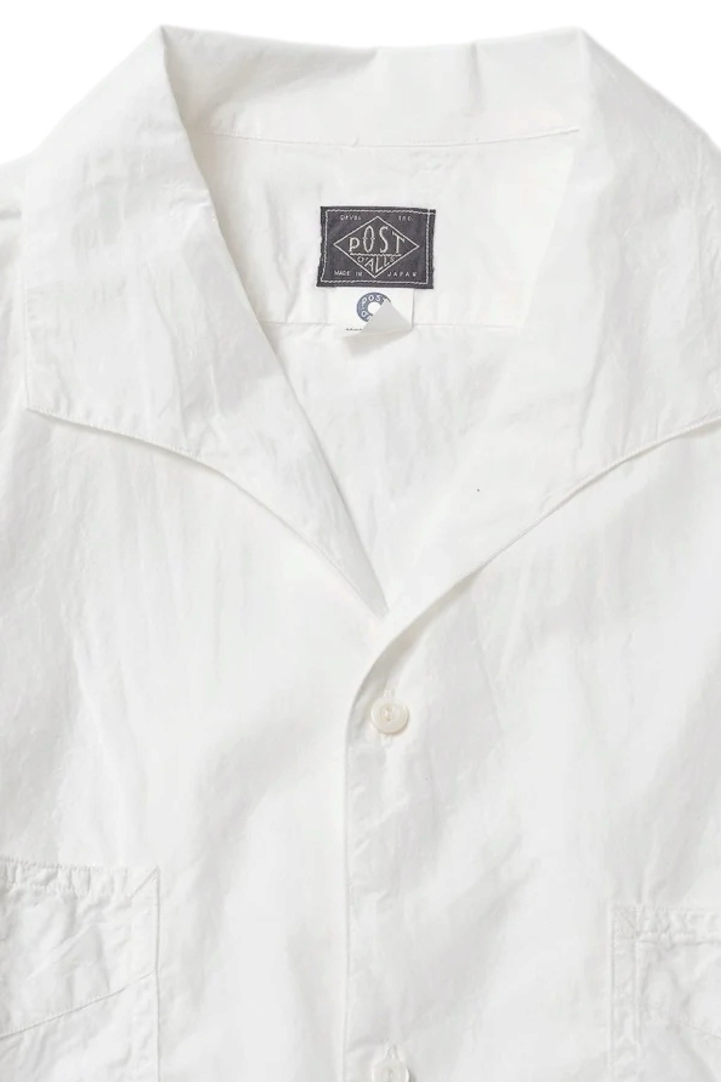 Post Overalls Fever 2 S/S White High Count Broadcloth