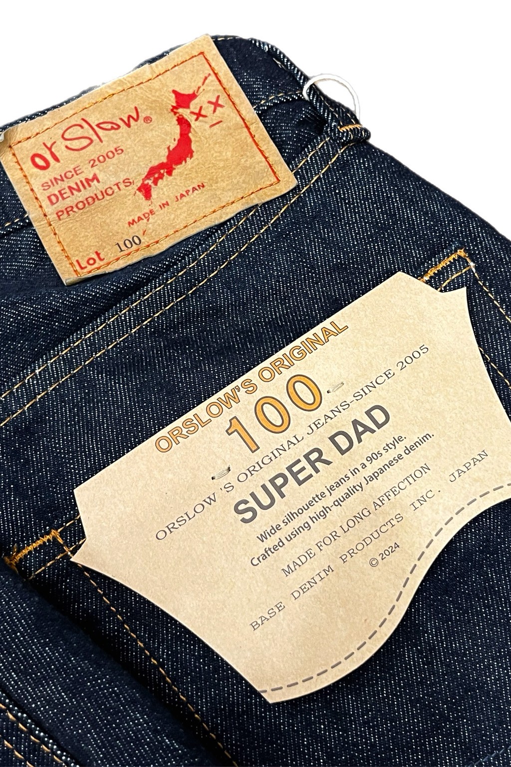 Orslow Super Dad's Denim Pants One Wash 81