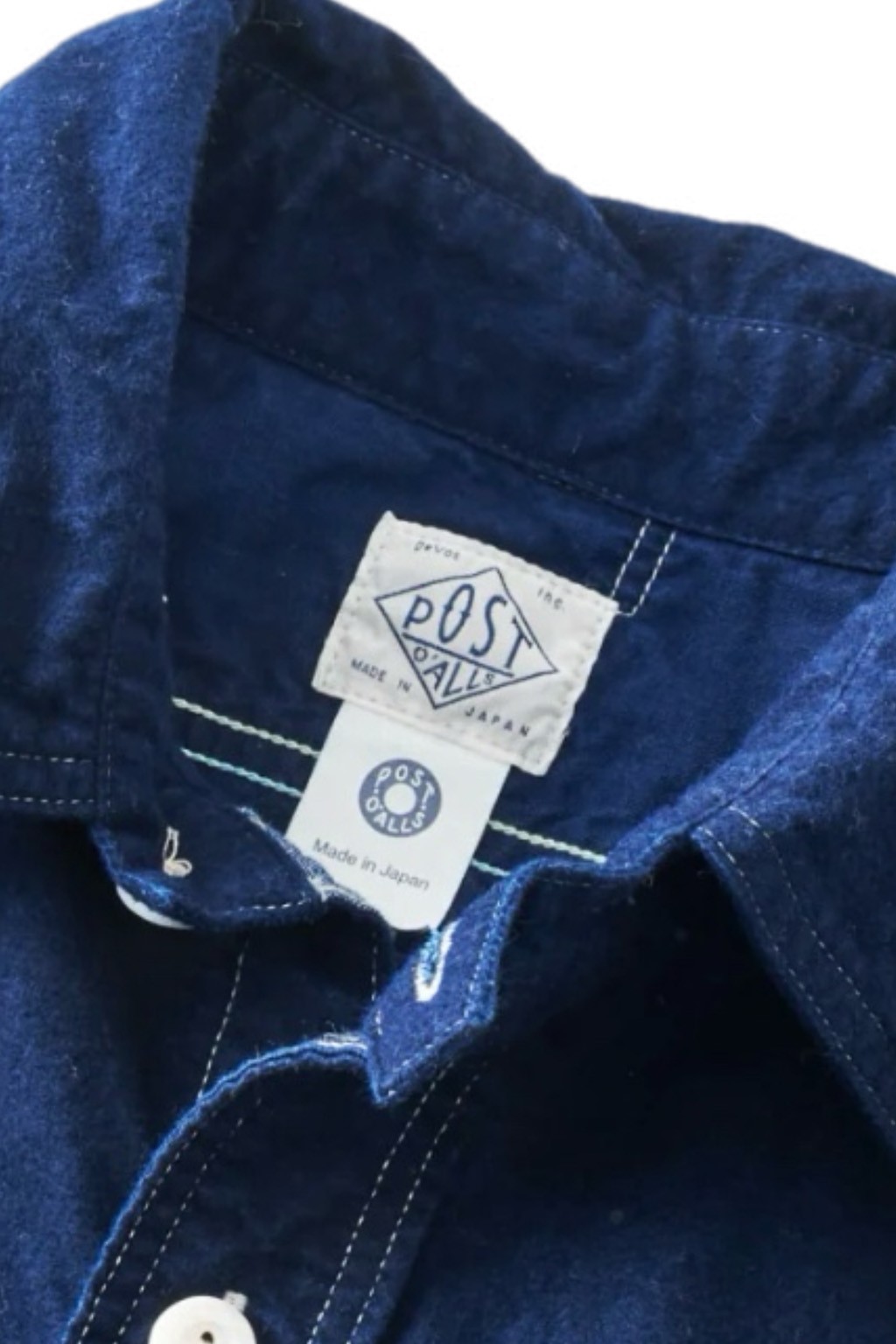 Post Overalls St. Louis Shirt Indigo Flannel