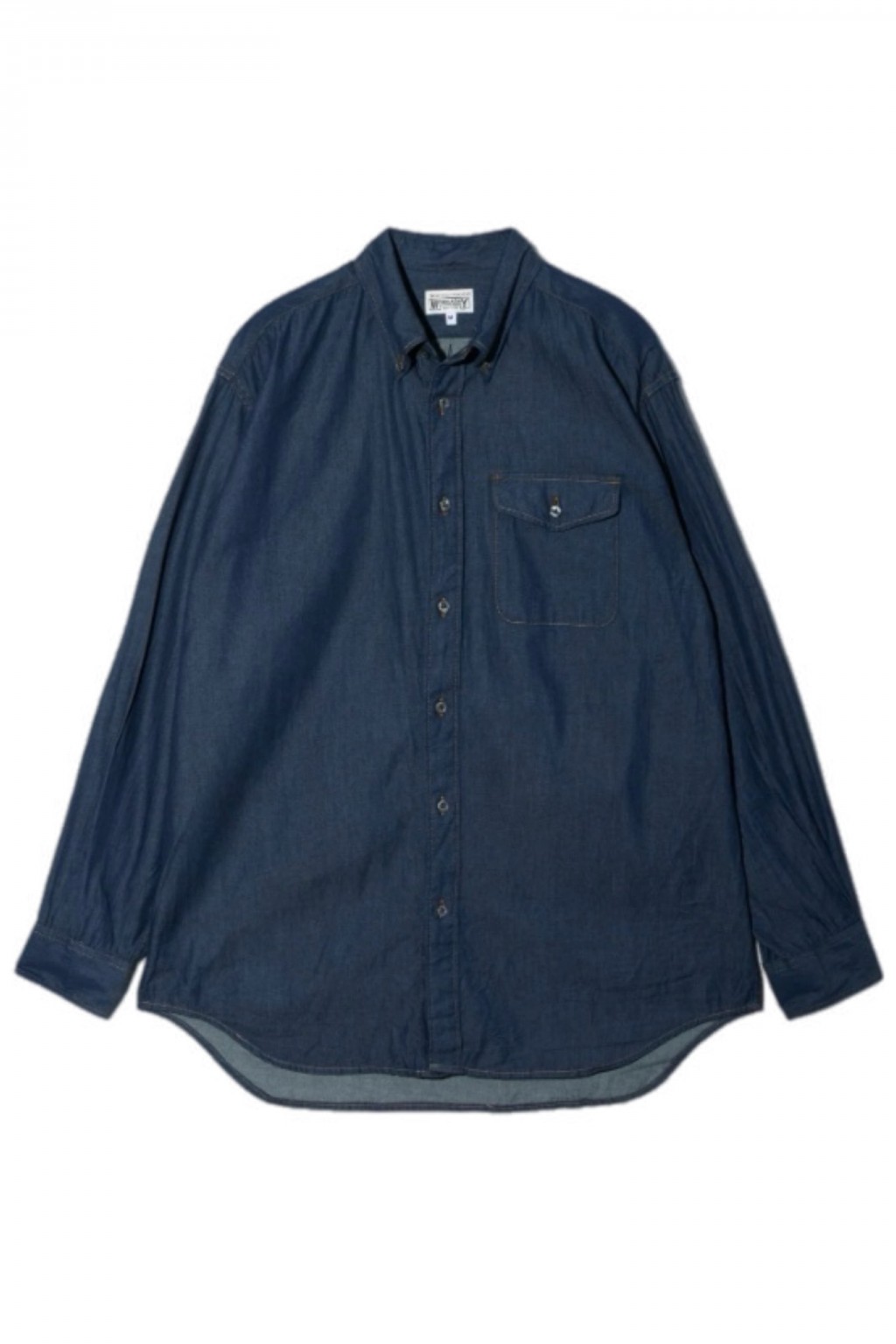 Engineered Garments Workaday BD Shirt Indigo 4.5 oz Denim Shirt