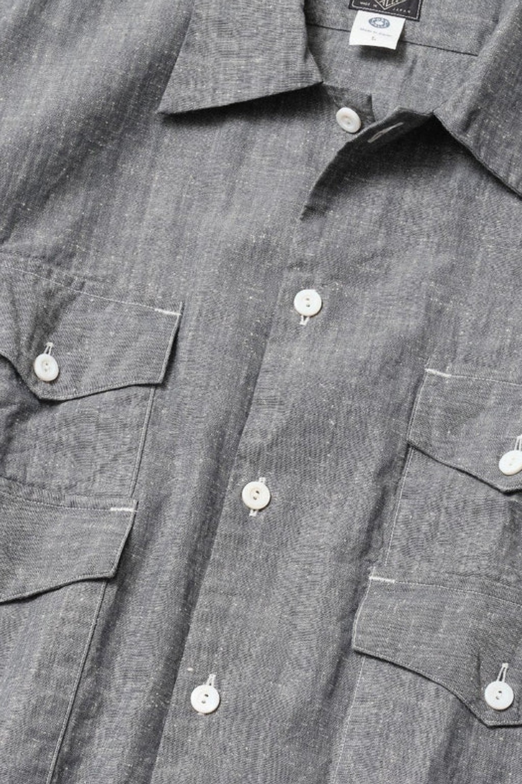 Post Overalls Town & Country HAVANA Homespun Grey Chambray