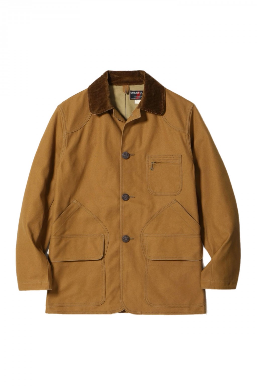 Sugar Cane Fiction Romance Hunting Jacket 13 oz. Brown Duck