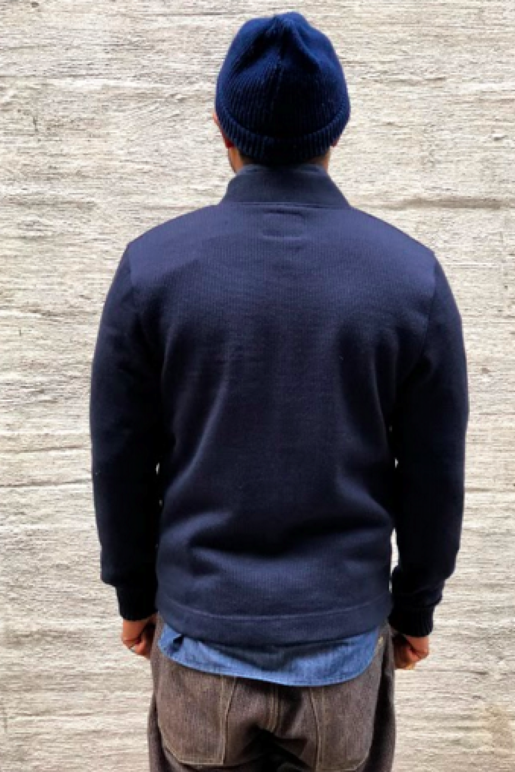 Dehen 1920 Classic Cardigan Dark Navy