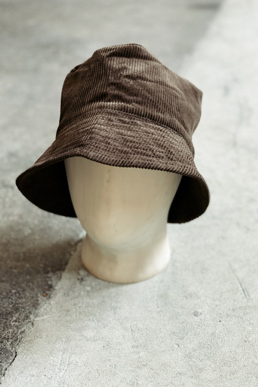 Engineered Garments Bucket Hat Brown Cotton 8W Corduroy