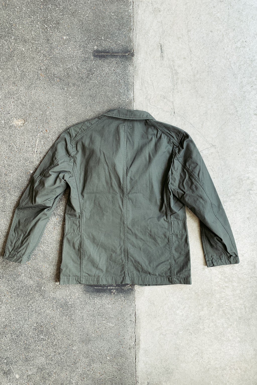 未使用　Bedford jacket ripstop olive Sサイズ Bedford Jacket - Olive Heavyweight Cotton Ripstop