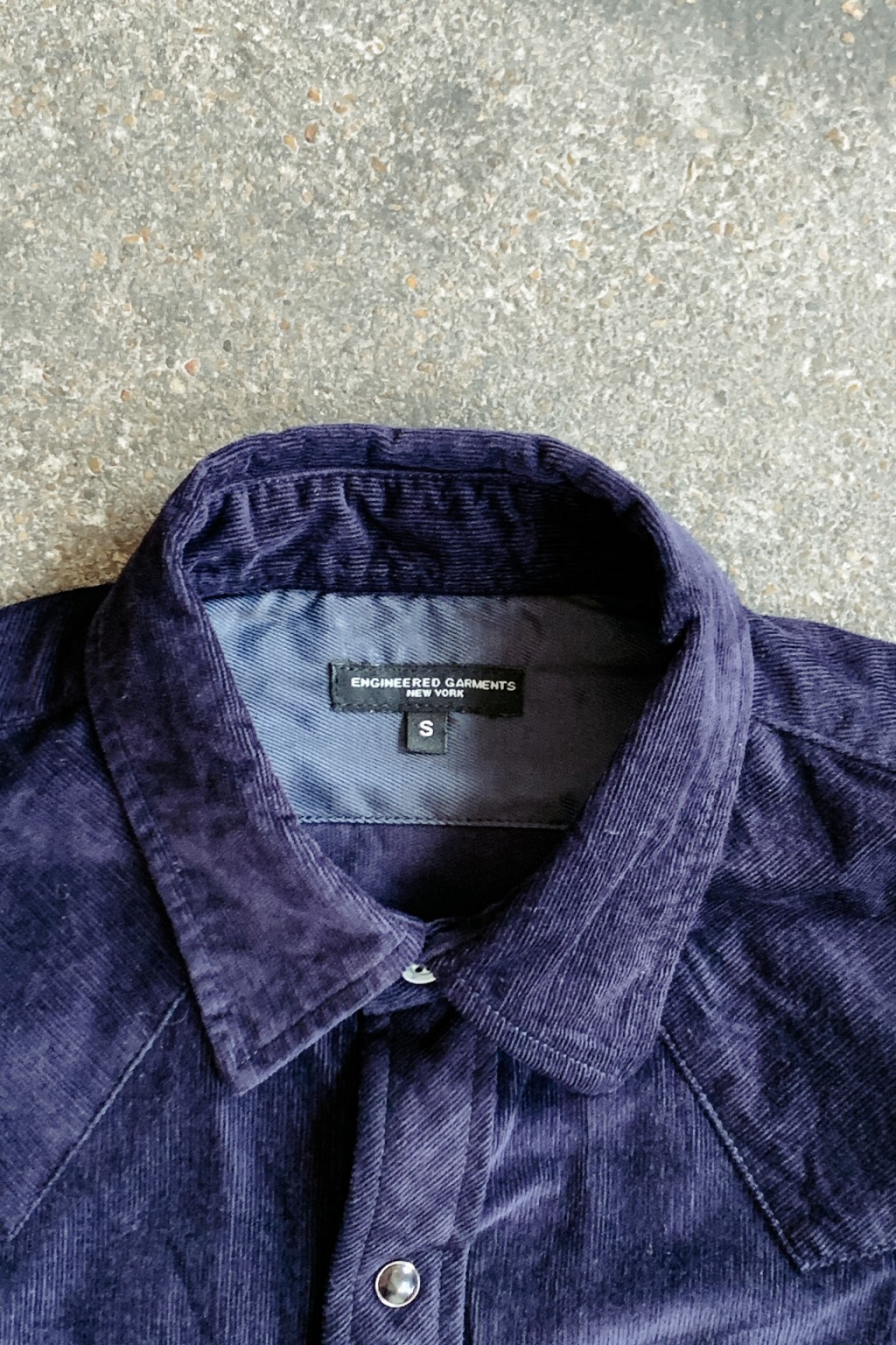 トップス ENGINEERED GARMENTS WESTERN SHIRT DEEP DIVE] WESTERN SHIRT | Nepenthes New York