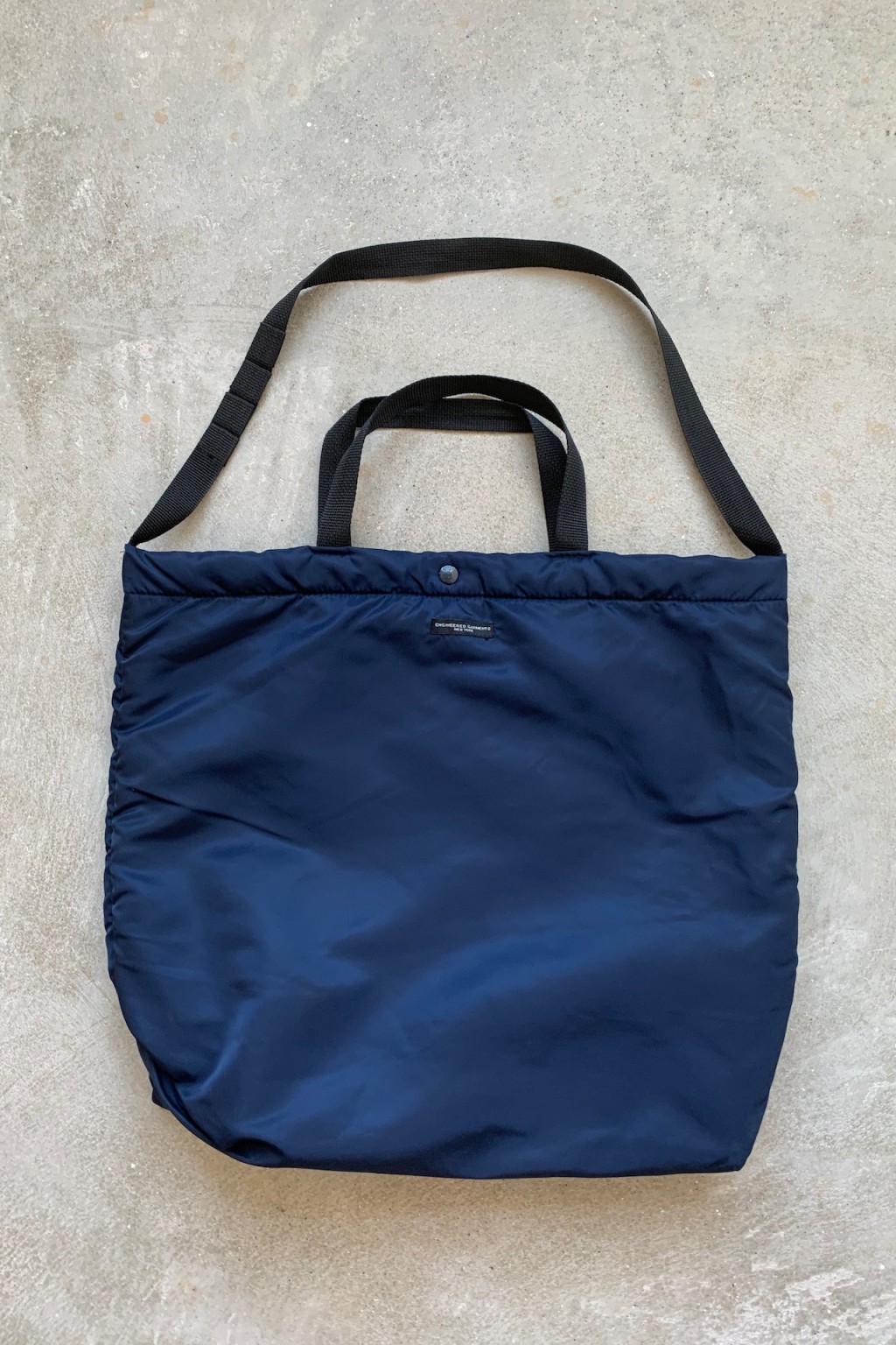 Engineered Garments Carry All Tote Navy Nylon - Made in USA