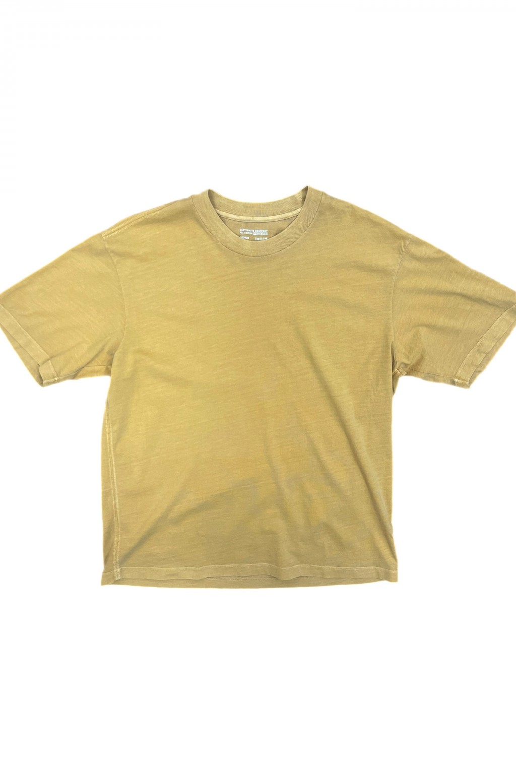 Lady White Co. Athens T-Shirt Mustard Pigment