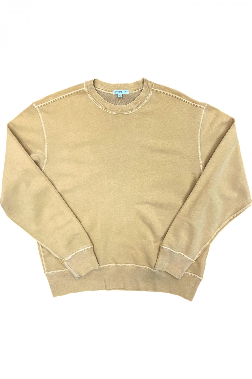 Lady White Co. Relaxed Sweatshirt Mustard Pigment