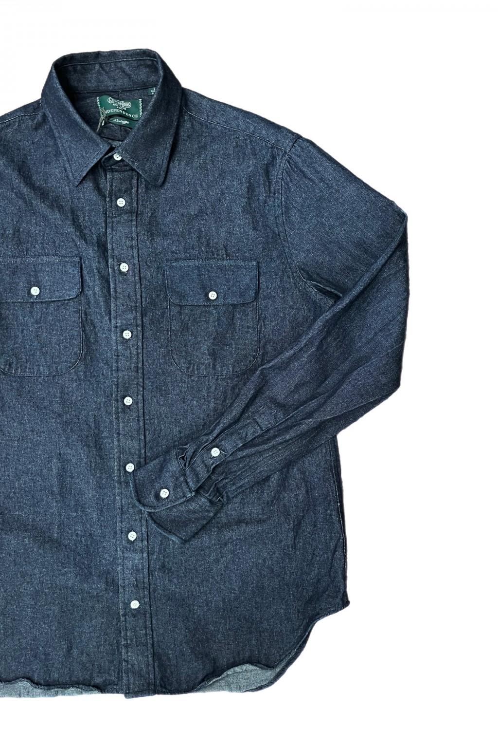 Gitman Bros. Vintage Independence Work Shirt Indigo Denim