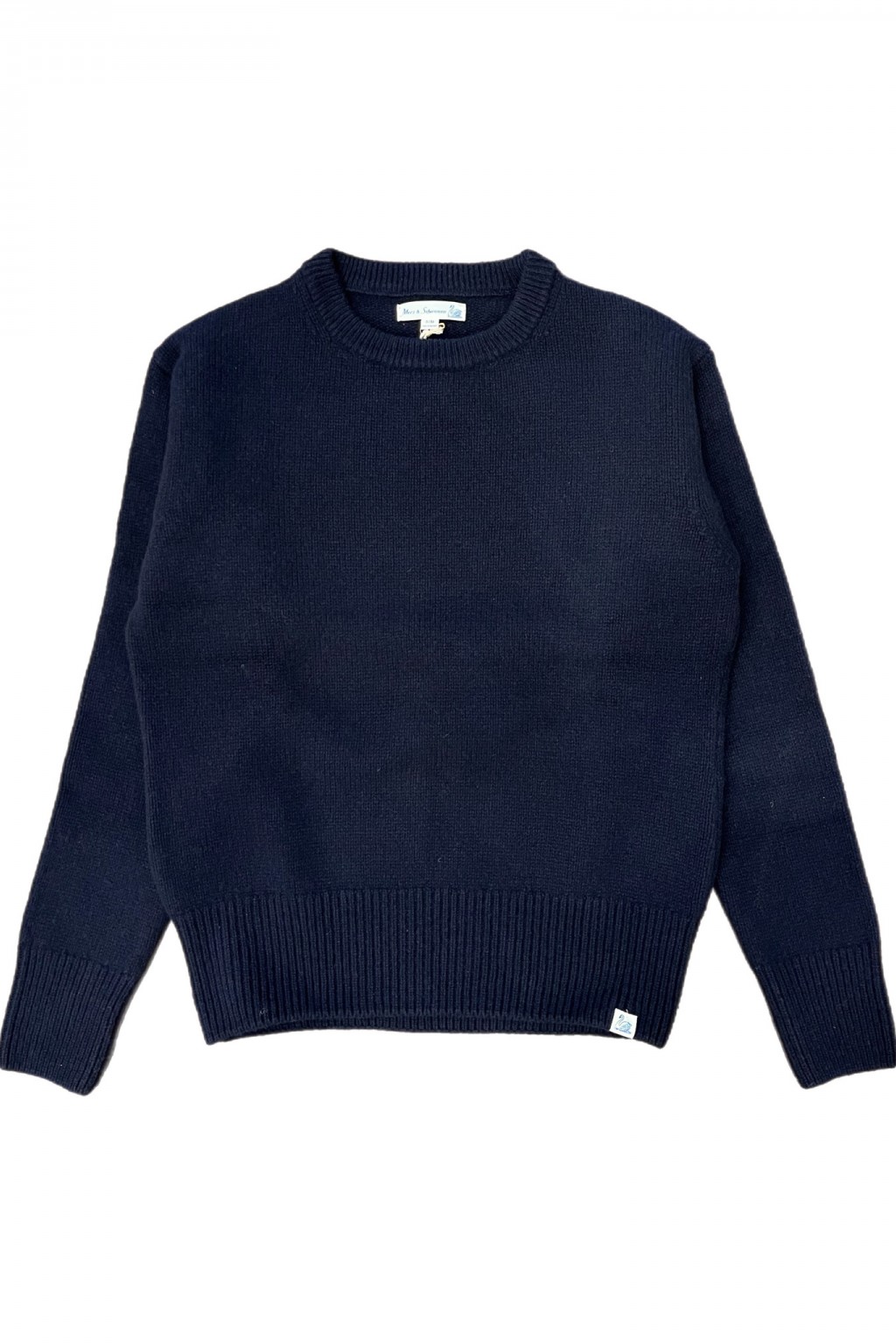 Merz B. Schwanen Merino-Cashmere Sweater 51 Dark Navy