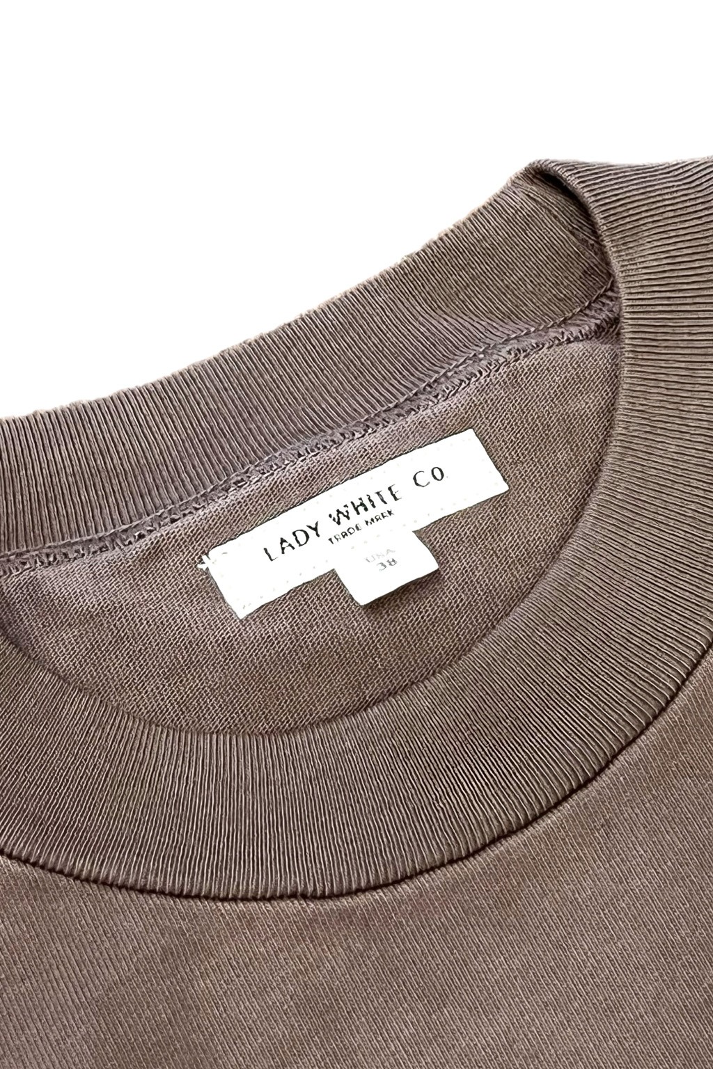 Lady White Co. L/S Rugby T-Shirt Deep Cement