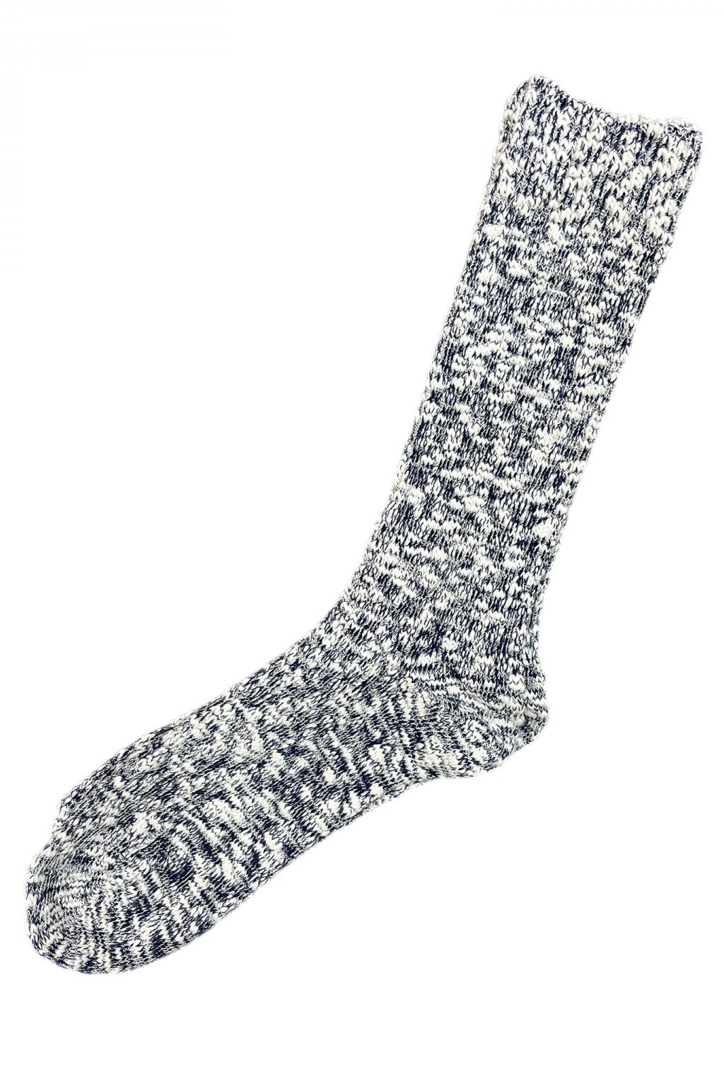 AnonymousIsm Light Weight Slub Crew Sock Navy