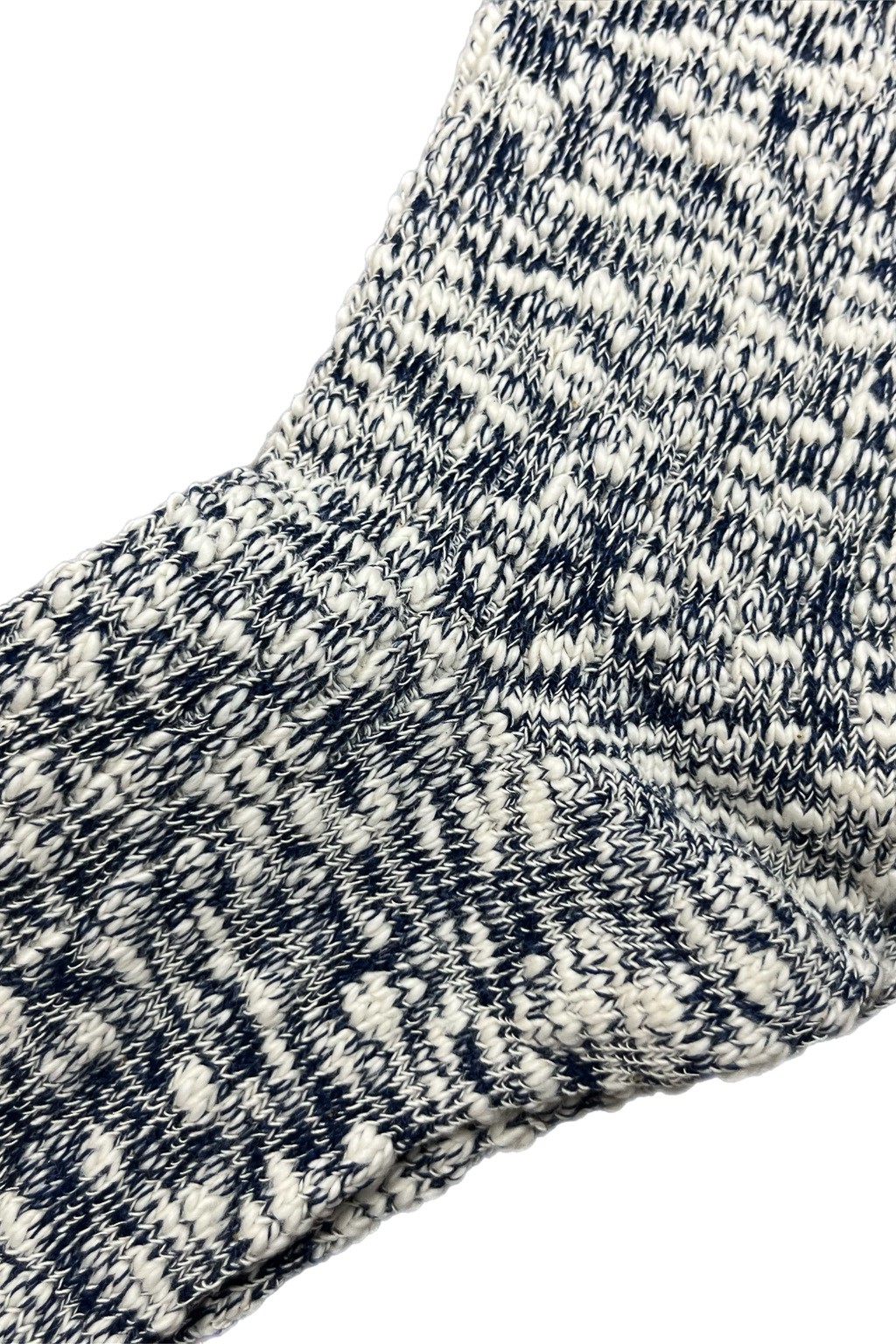 AnonymousIsm Light Weight Slub Crew Sock Navy