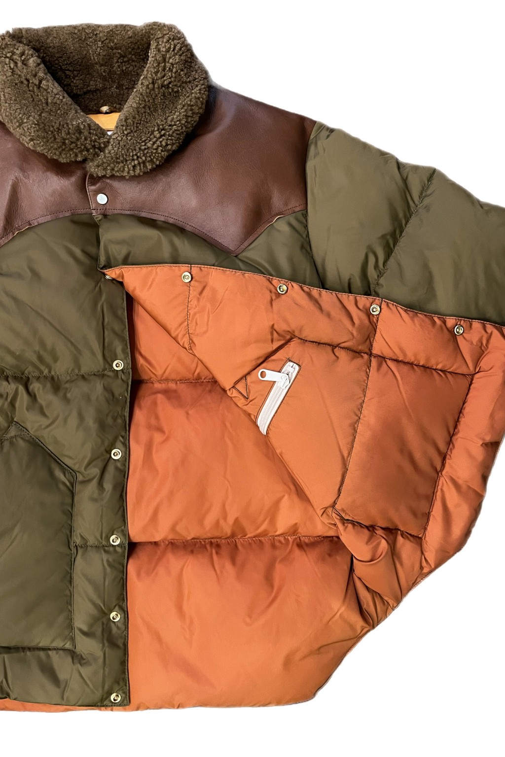 Rocky Mountain Featherbed Christy Jacket Olive - Made in Japan