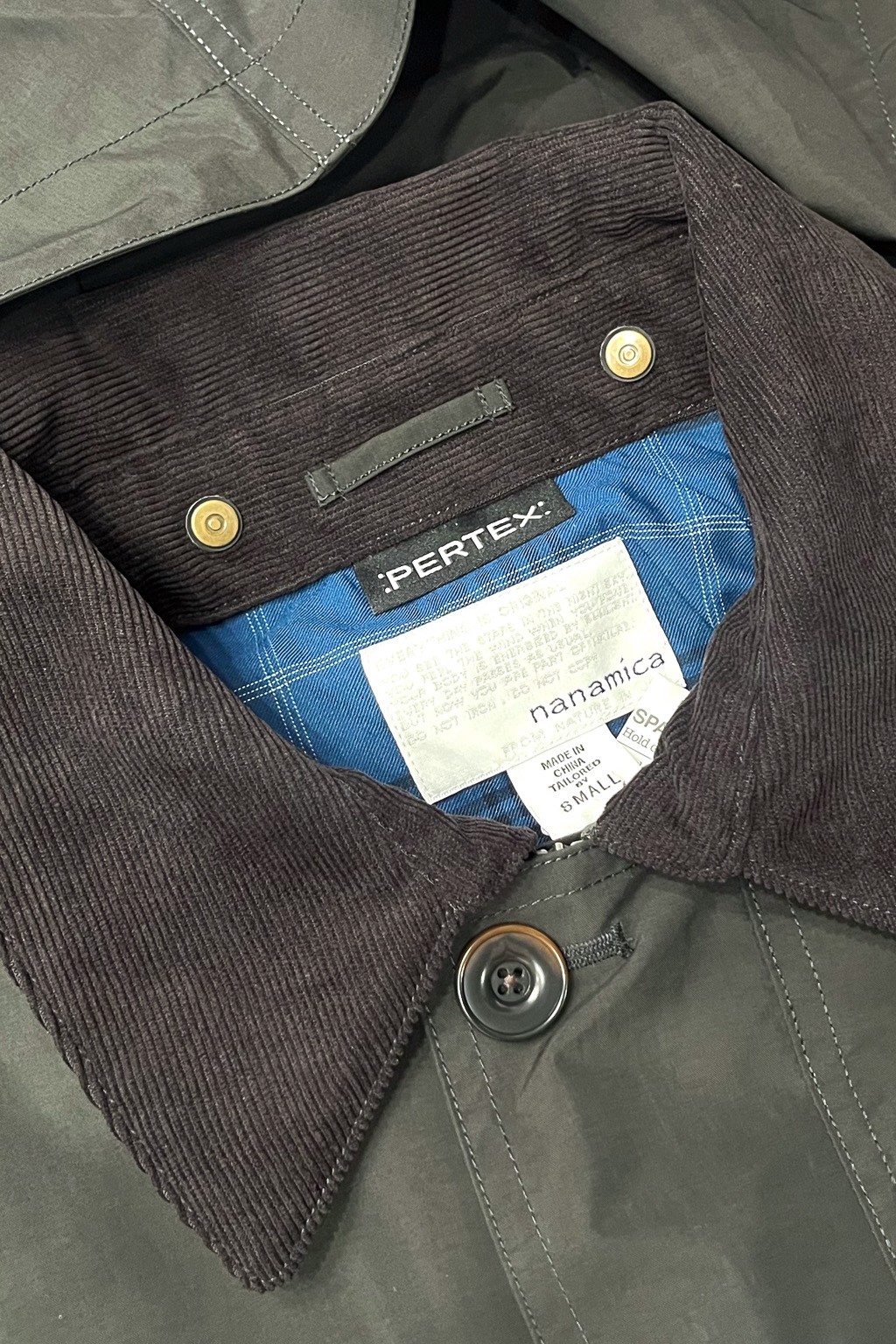 Nanamica 2L PERTEX UNLIMITED Field Jacket Dark Olive