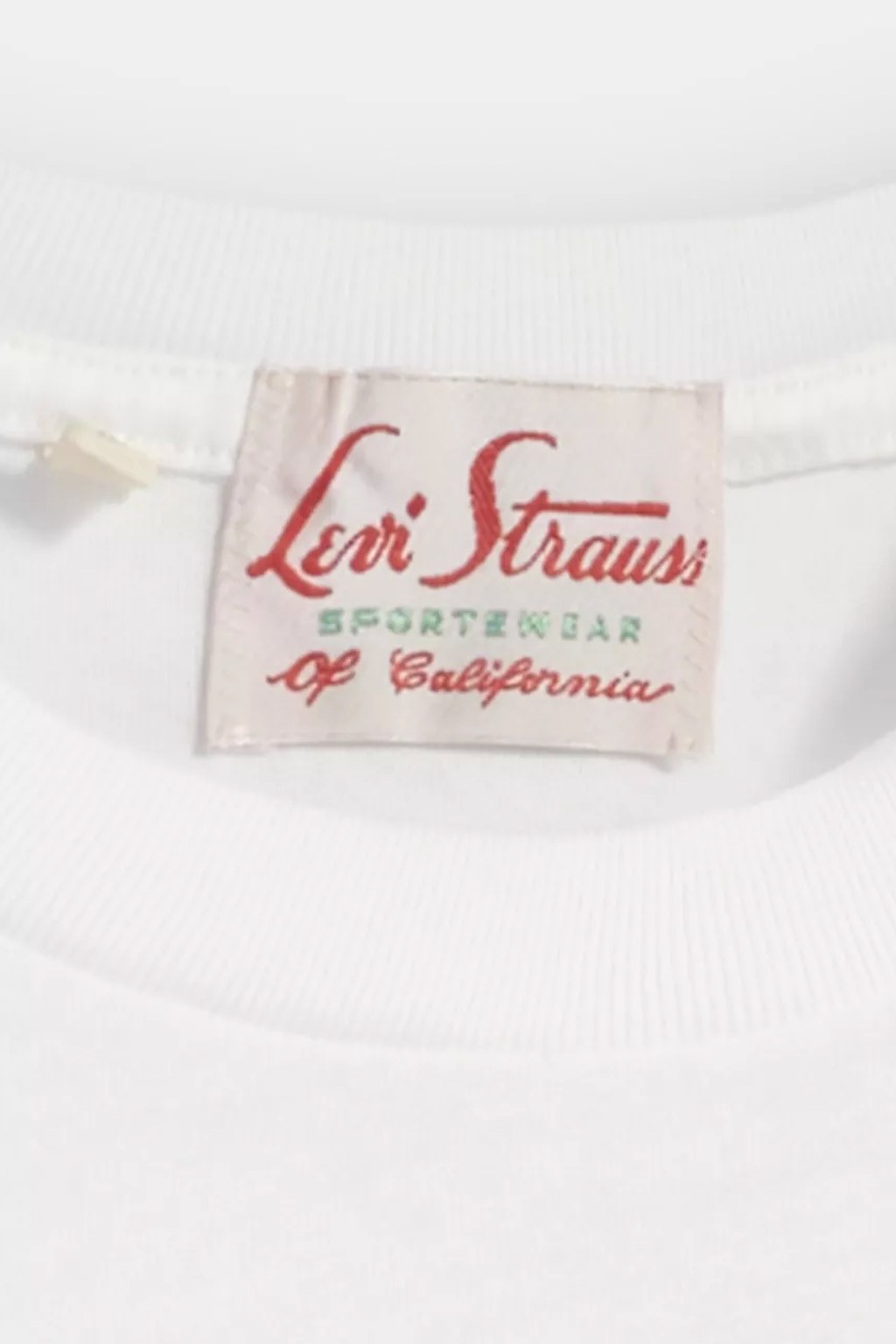 Levi's Vintage Clothing 1950s Sportswear T-Shirt White