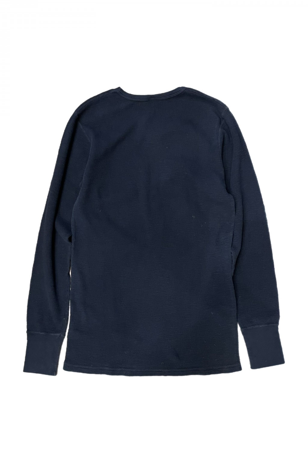 Velva Sheen Slub Thermal Black Indigo - Made in USA | Shirts