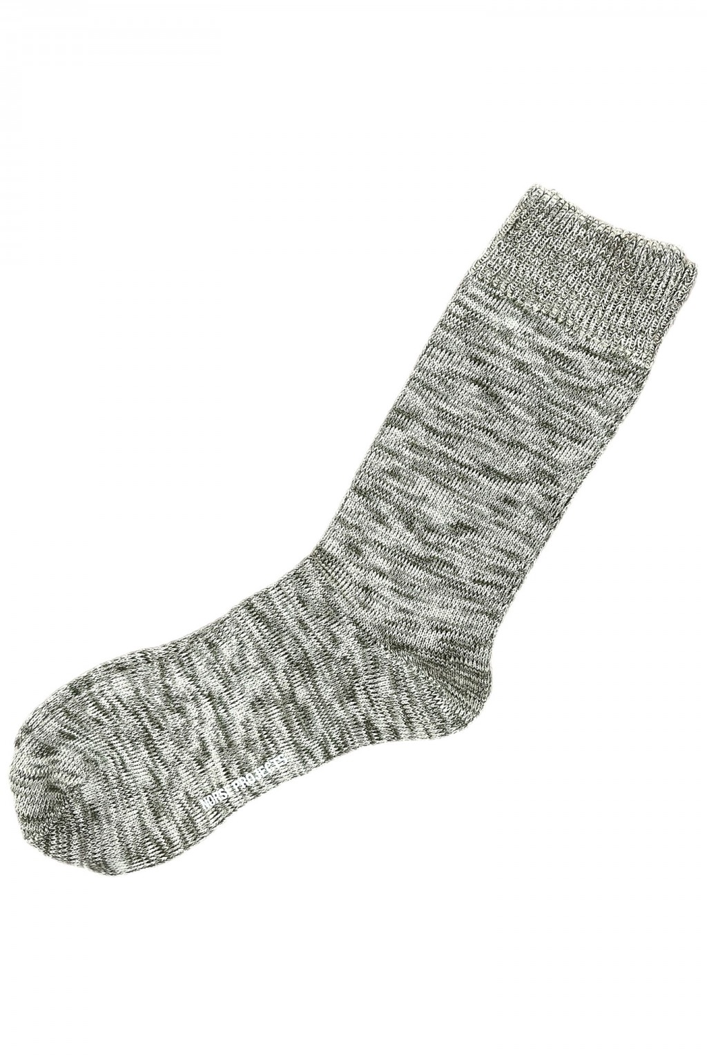 Norse Projects Bjarki Cotton Twist Socks Sediment Green