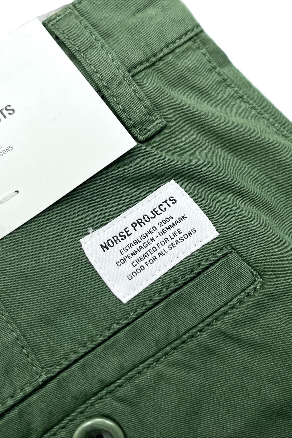 Norse Projects Aros Regular Light Shorts Spruce Green