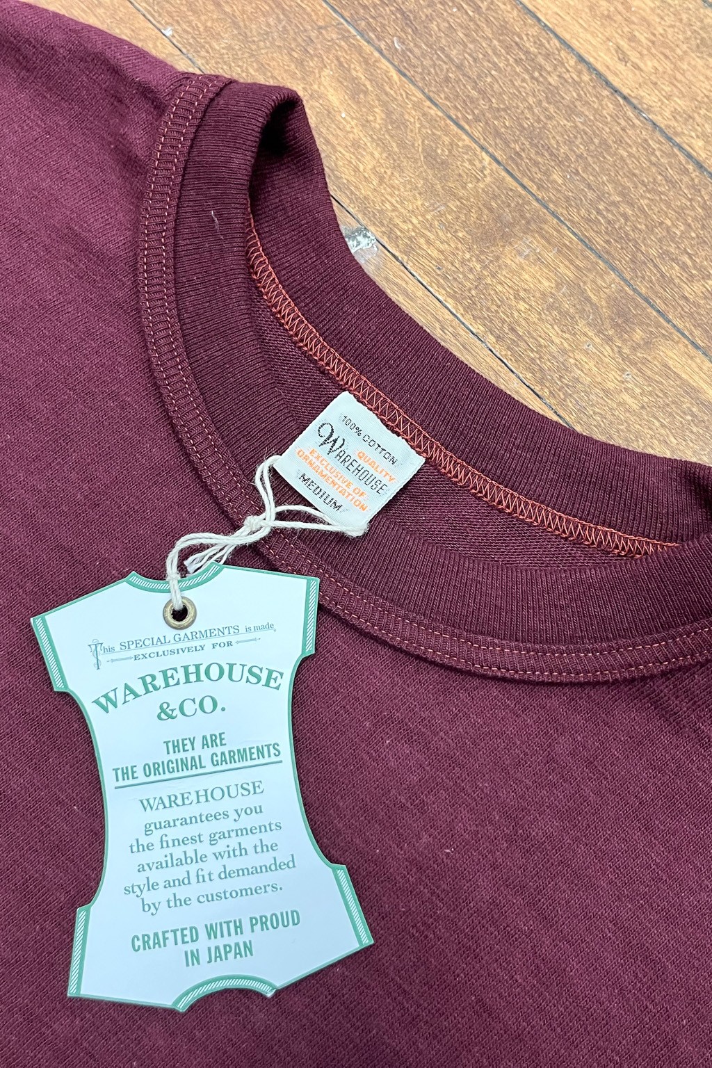 Warehouse & Co. Lot 4601 T-Shirt Bordeaux