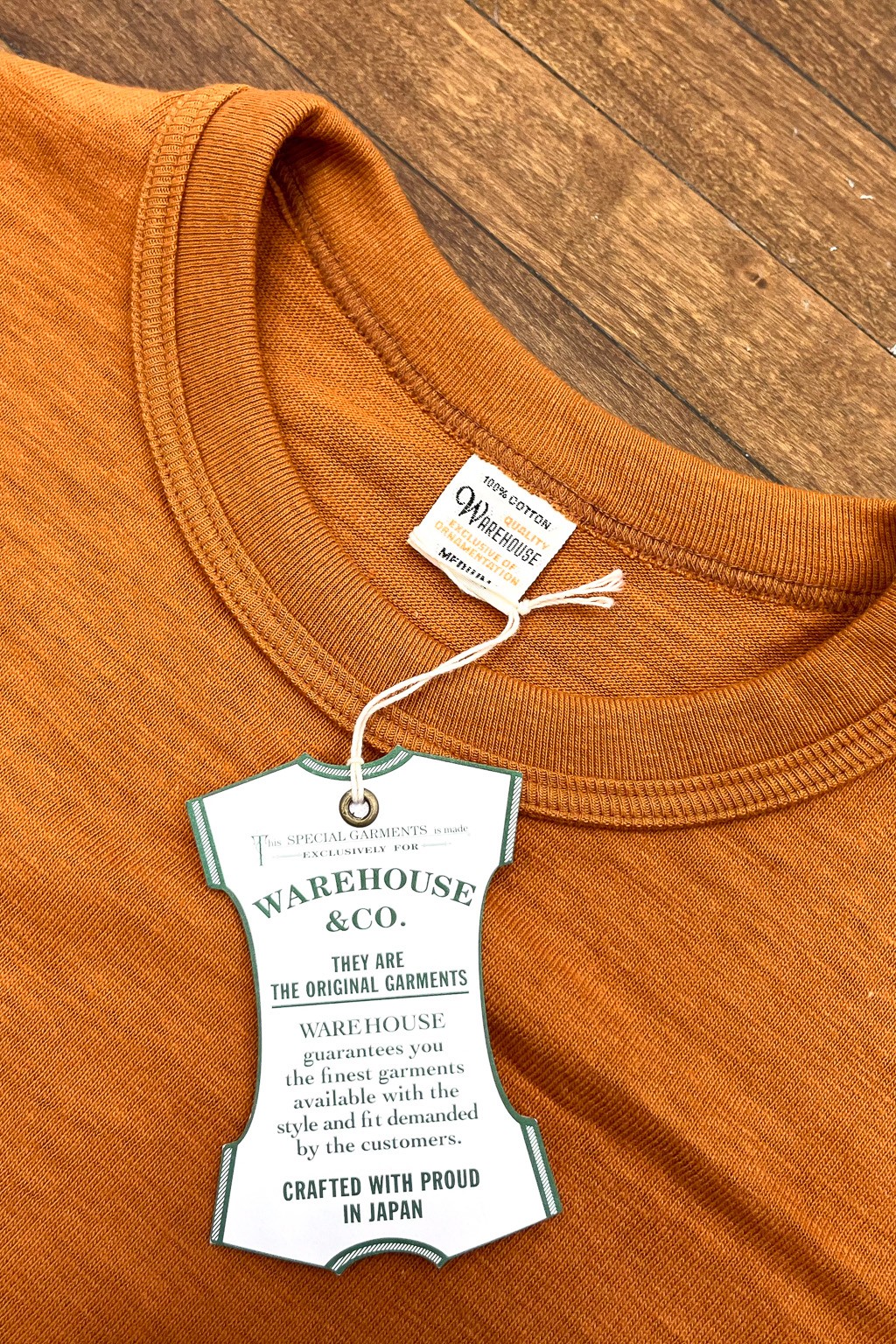 Warehouse & Co. Lot 4601 Pocket T-Shirt Dark Orange
