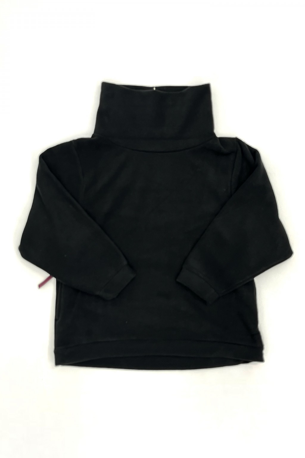 Kapital Reverse Fleece BIG High Neck SWT Black