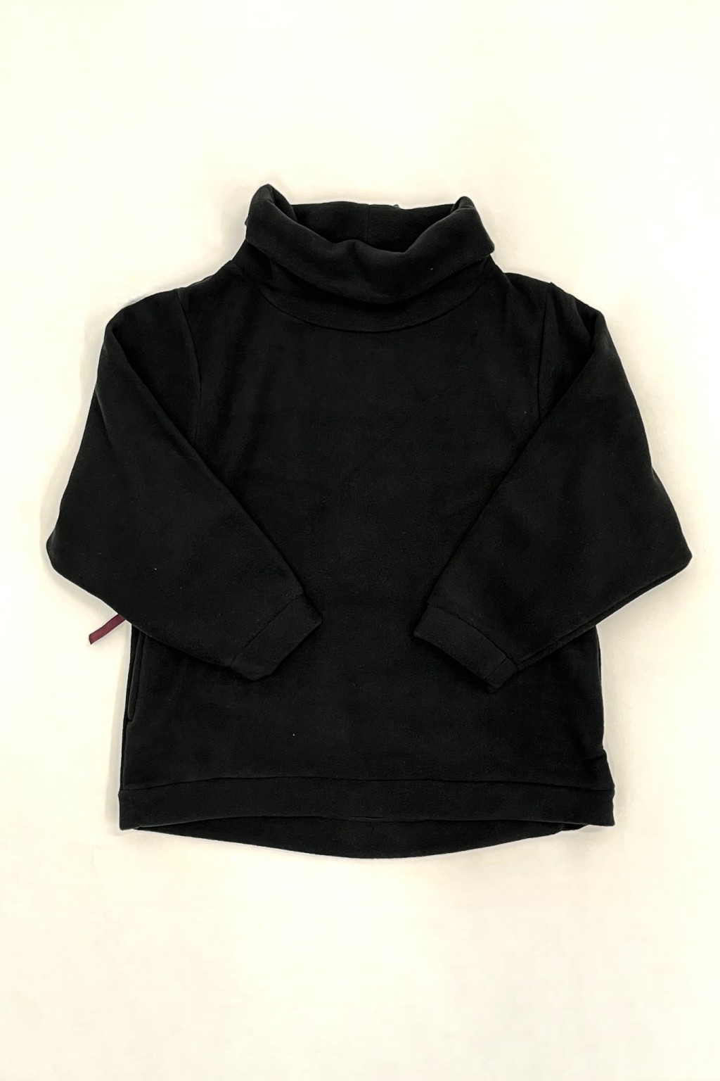 Kapital Reverse Fleece BIG High Neck SWT Black