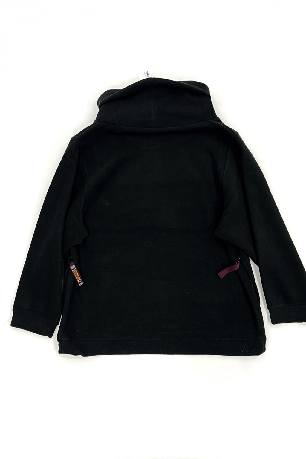 Kapital Reverse Fleece BIG High Neck SWT Black