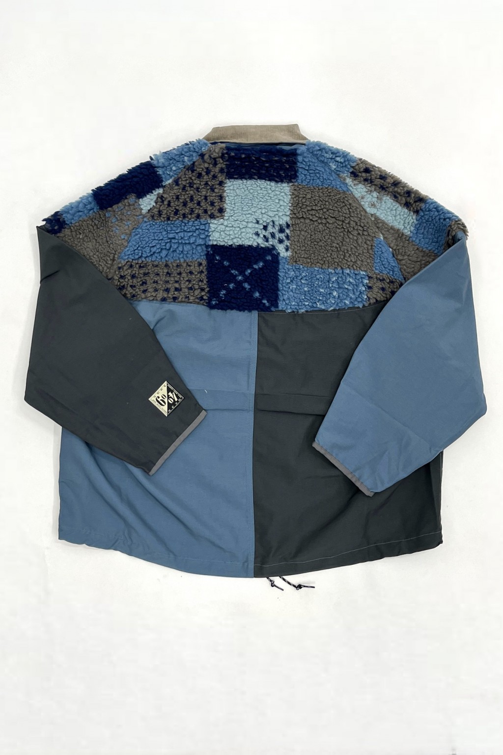 Kapital 60/40Cloth x TUGIHAGI Fleece HUTTE Anorak Navy