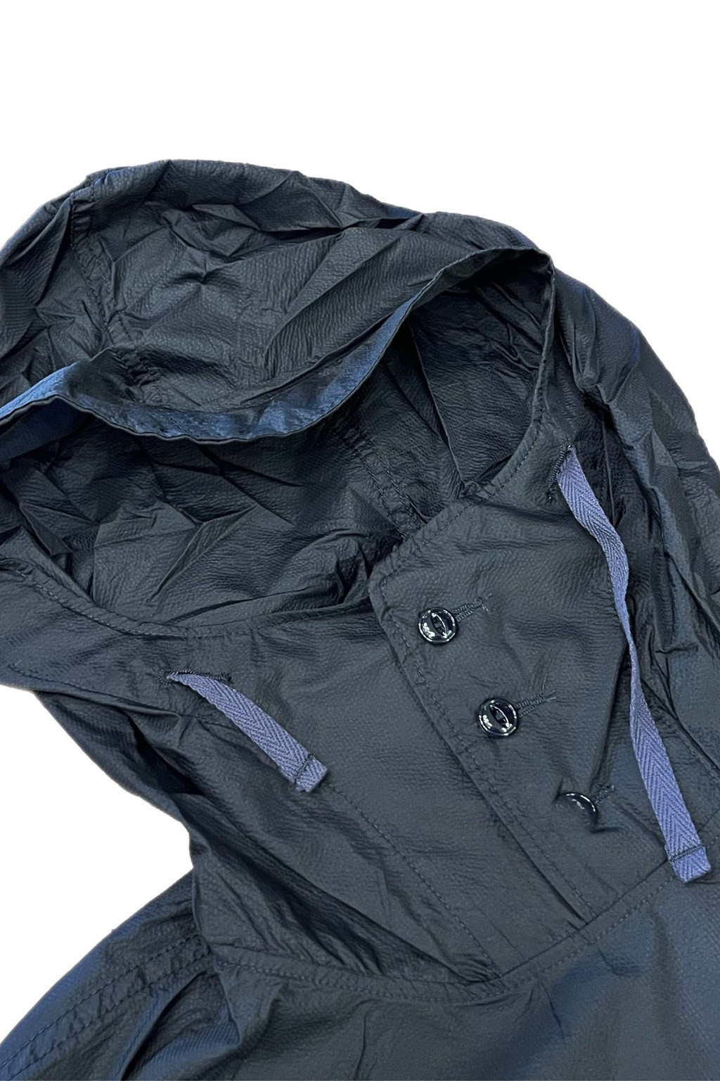 Engineered Garments Cagoule Shirt Dk Navy Nylon Micro Ripstop