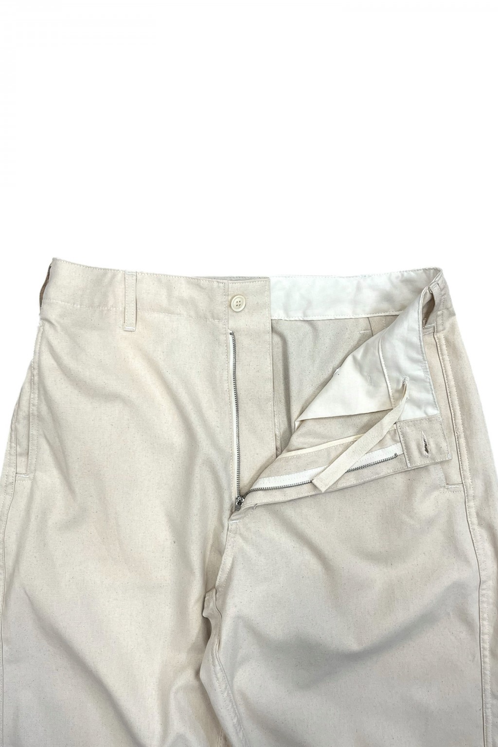 Engineered Garments Workaday Utility Pant Natural 7oz Cotton Duck