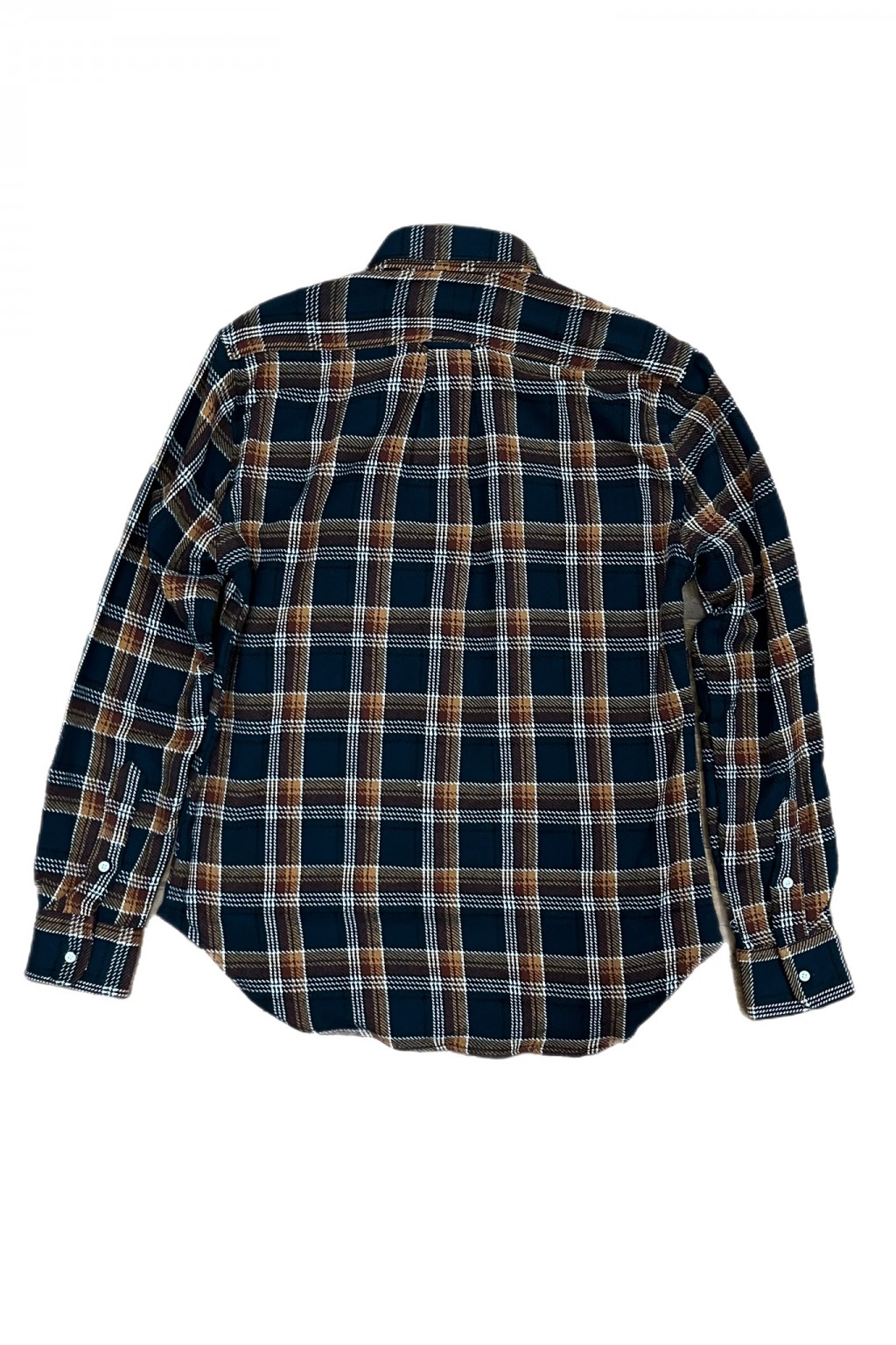 Gitman Bros. Vintage Independence Work Shirt Navy Brushed Triple Yarn