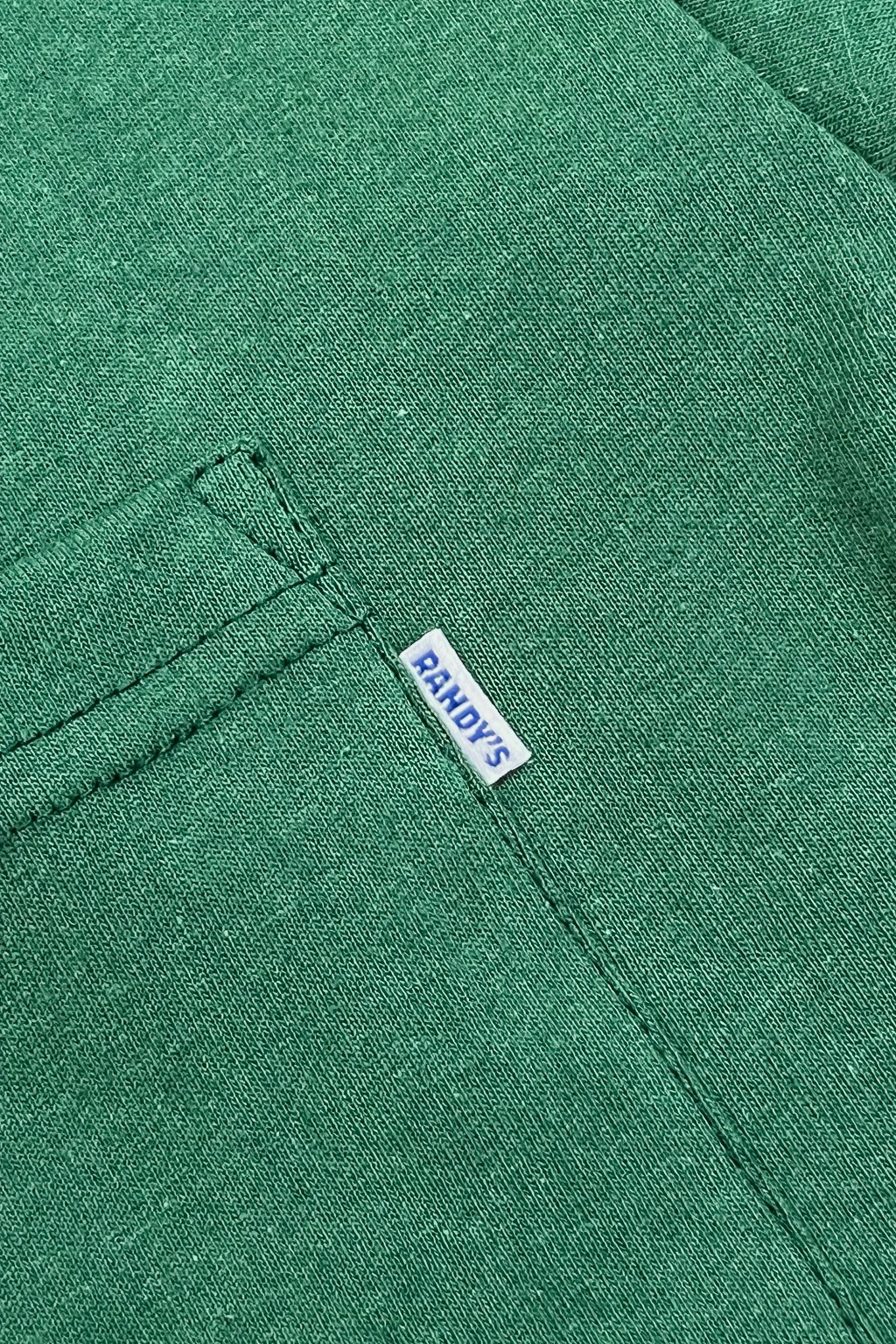 Randy's Garments NY Tab Pocket Tee Dark Green 6oz 100% Cotton
