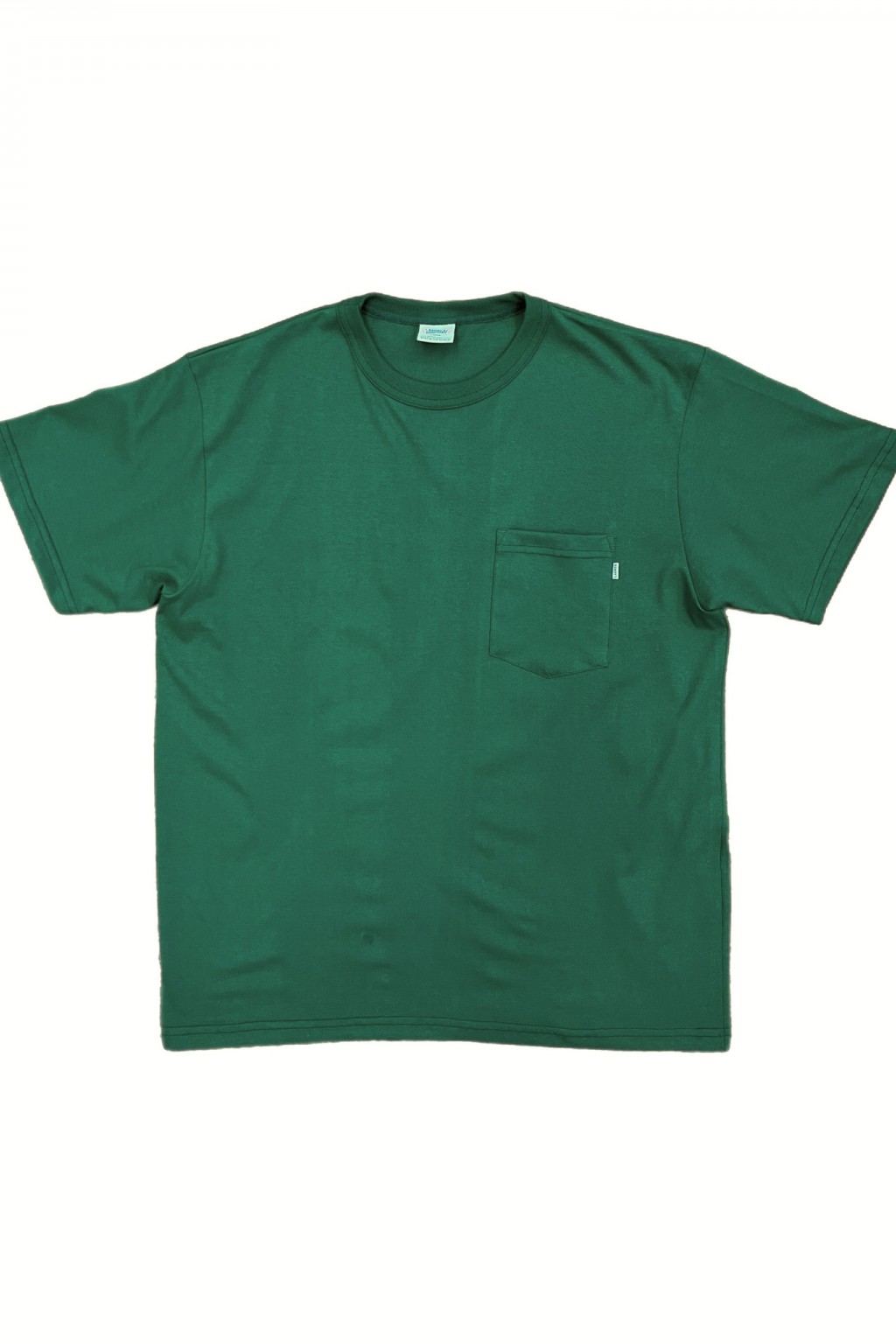 Randy's Garments NY Tab Pocket Tee Dark Green 6oz 100% Cotton