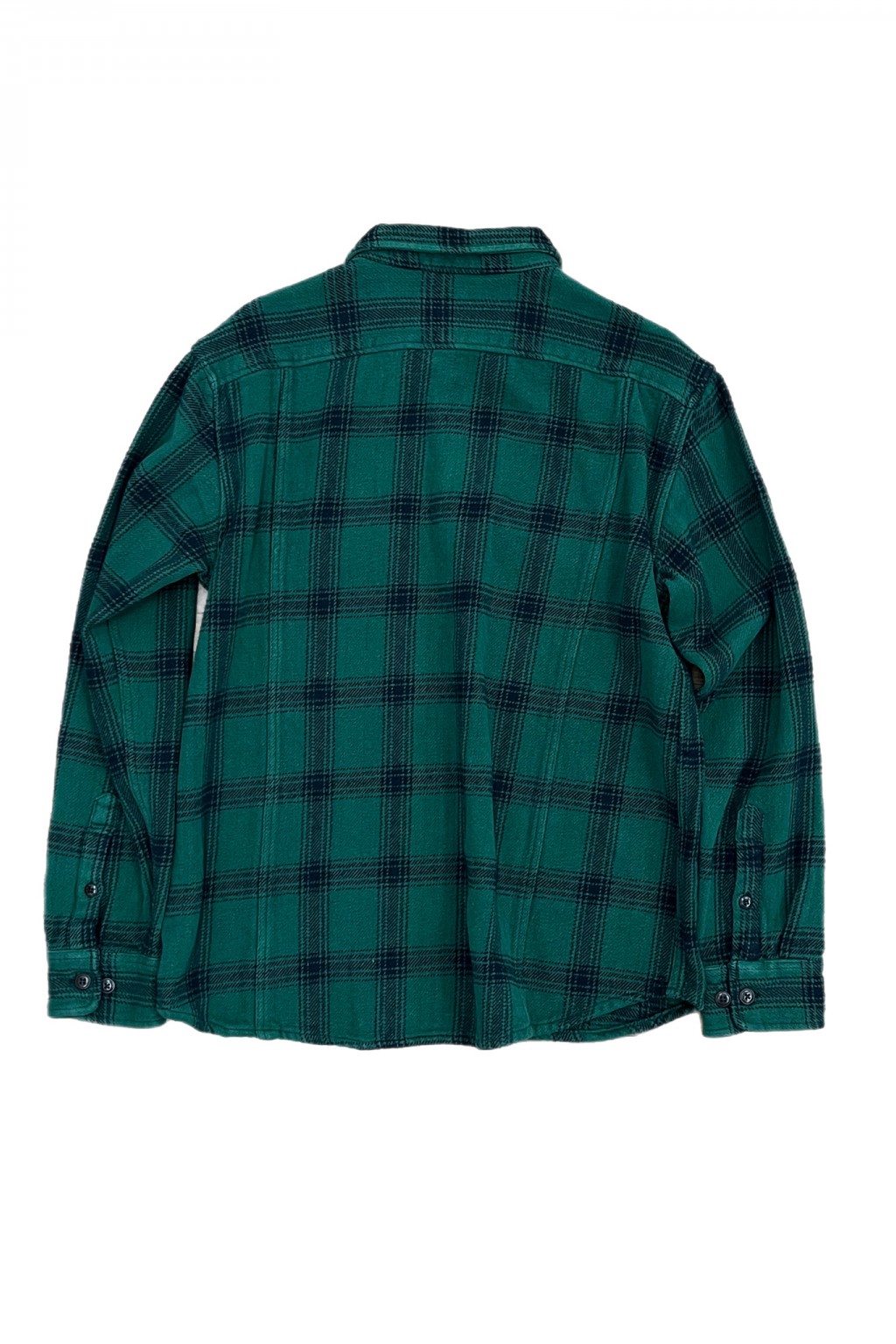 Corridor Deep Forest Plaid LS Green