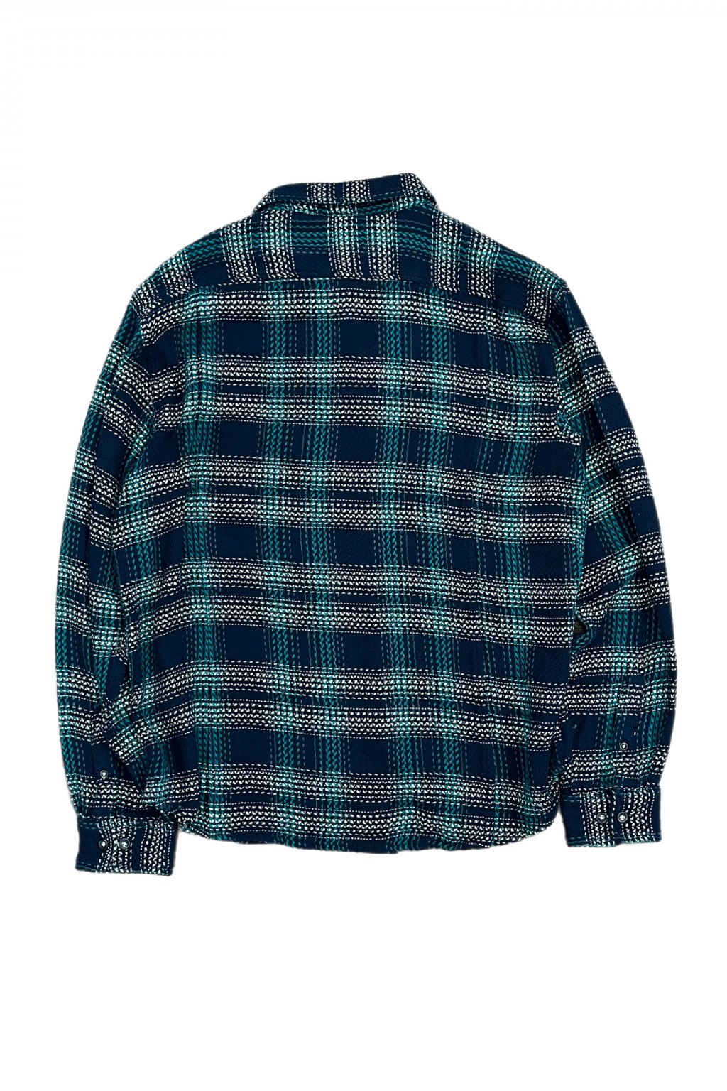 Corridor Acid Plaid LS - Step Lightly Navy