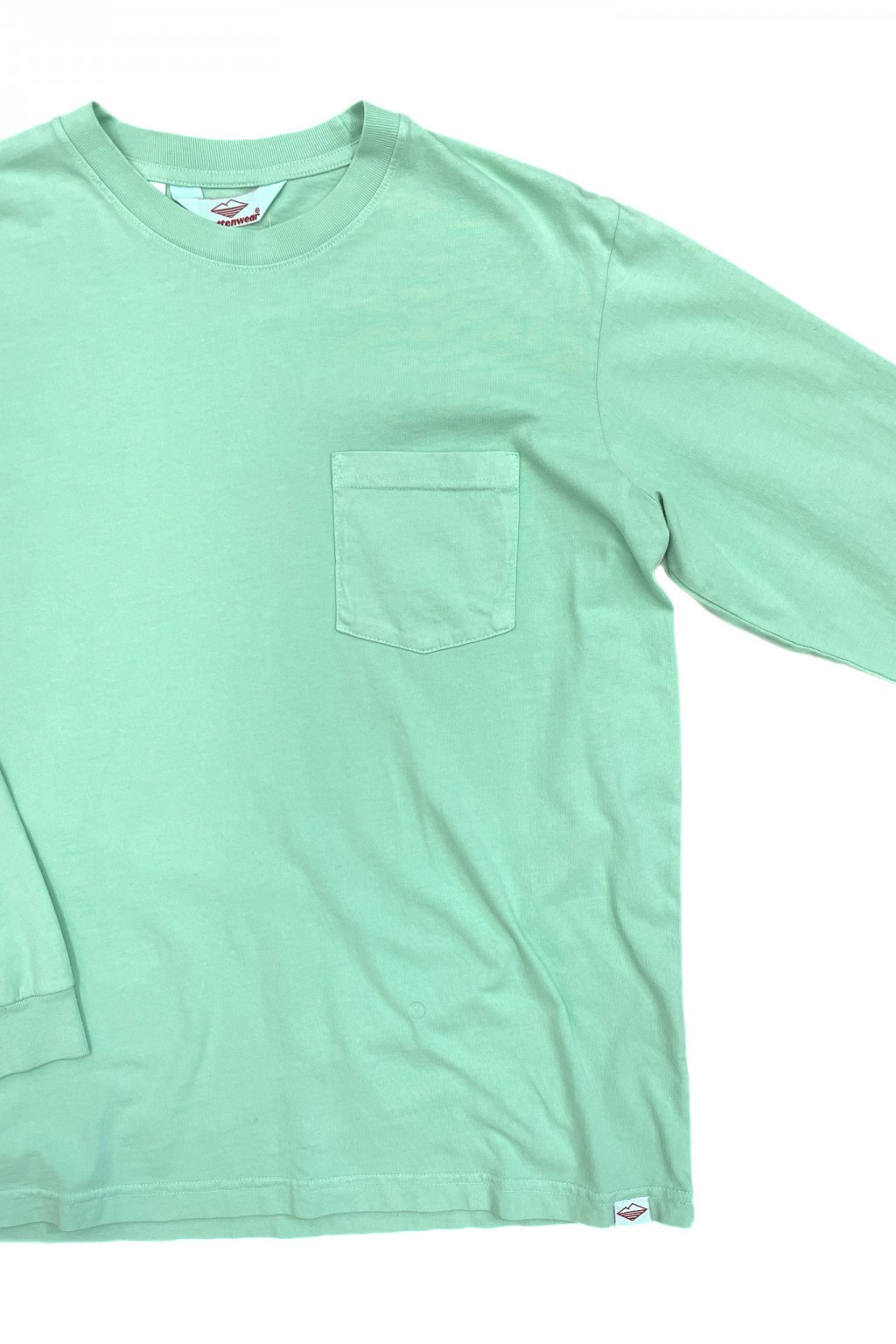Battenwear L/S Pocket Tee Mist Green