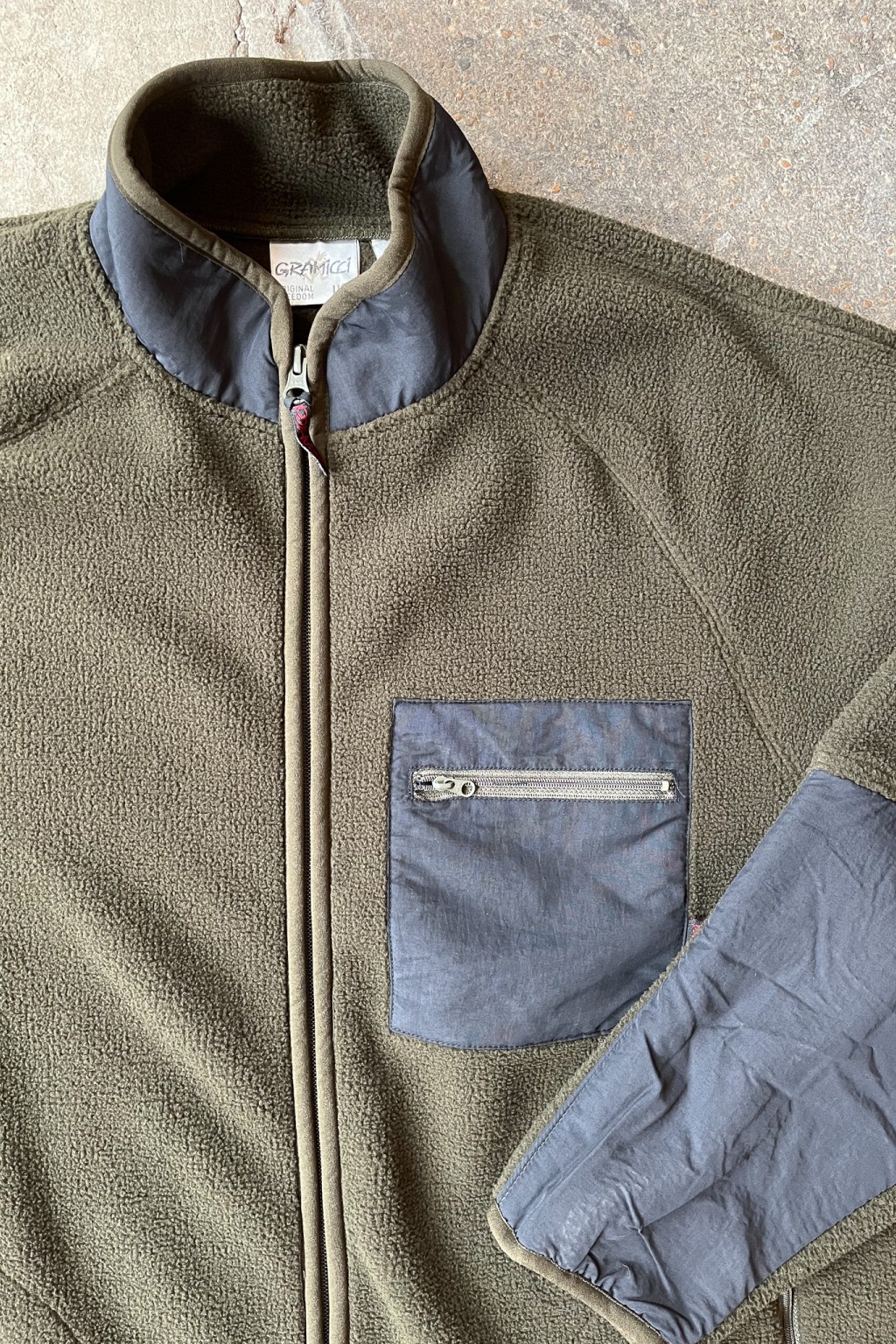 Gramicci Boa Fleece Jacket Olive