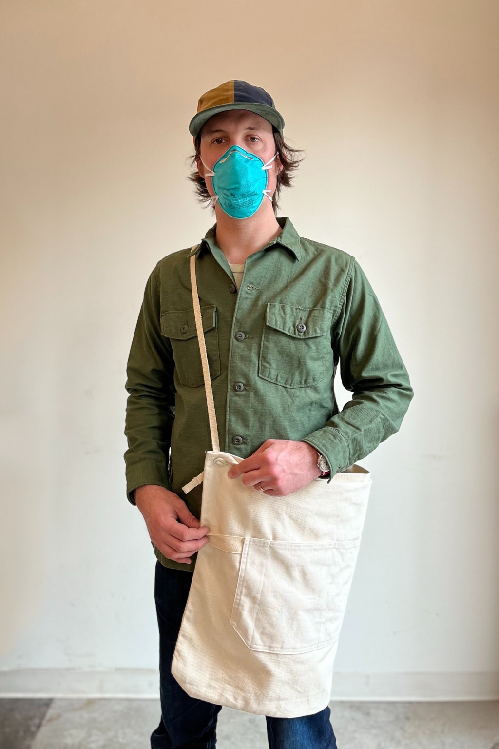 All We Remember 10-Pocket Maker Apron Undyed