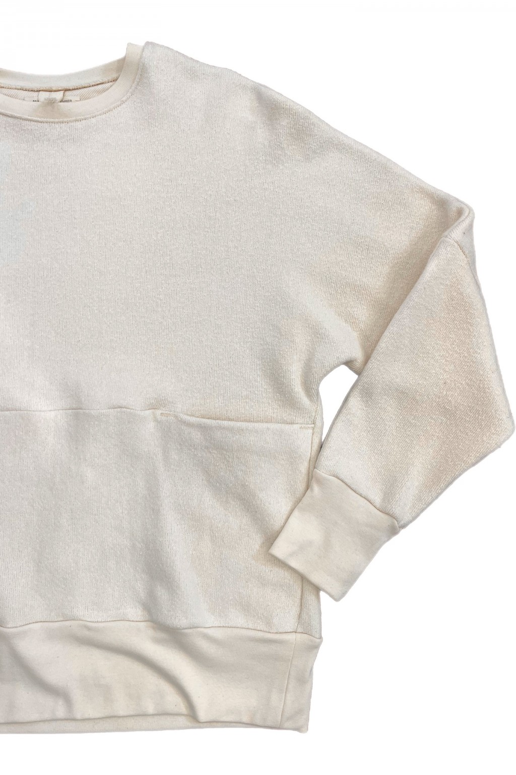 All We Remember 1-Pocket LS Knit Pullover Undyed