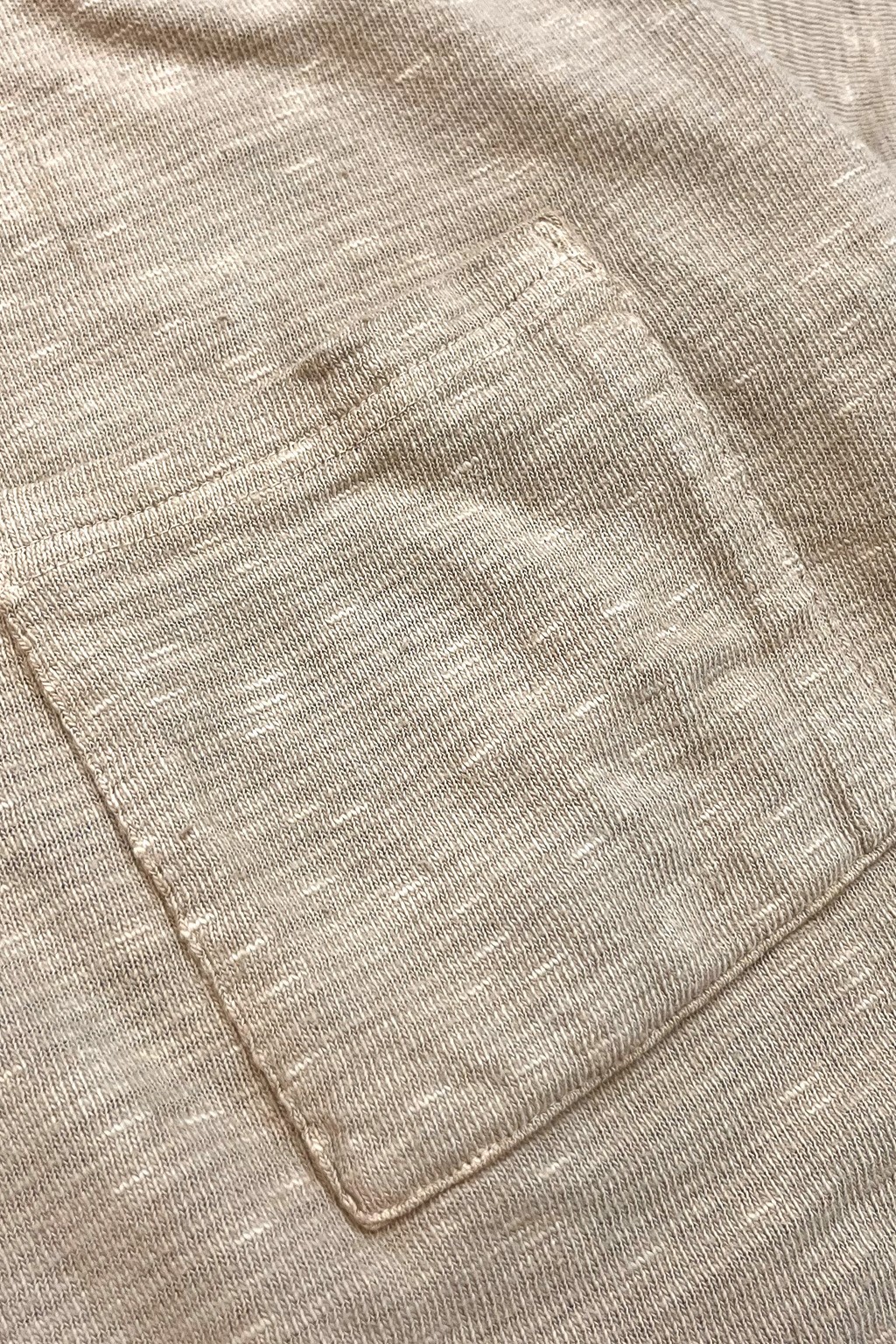 Kapital AMUSE Knit Pocket T Beige