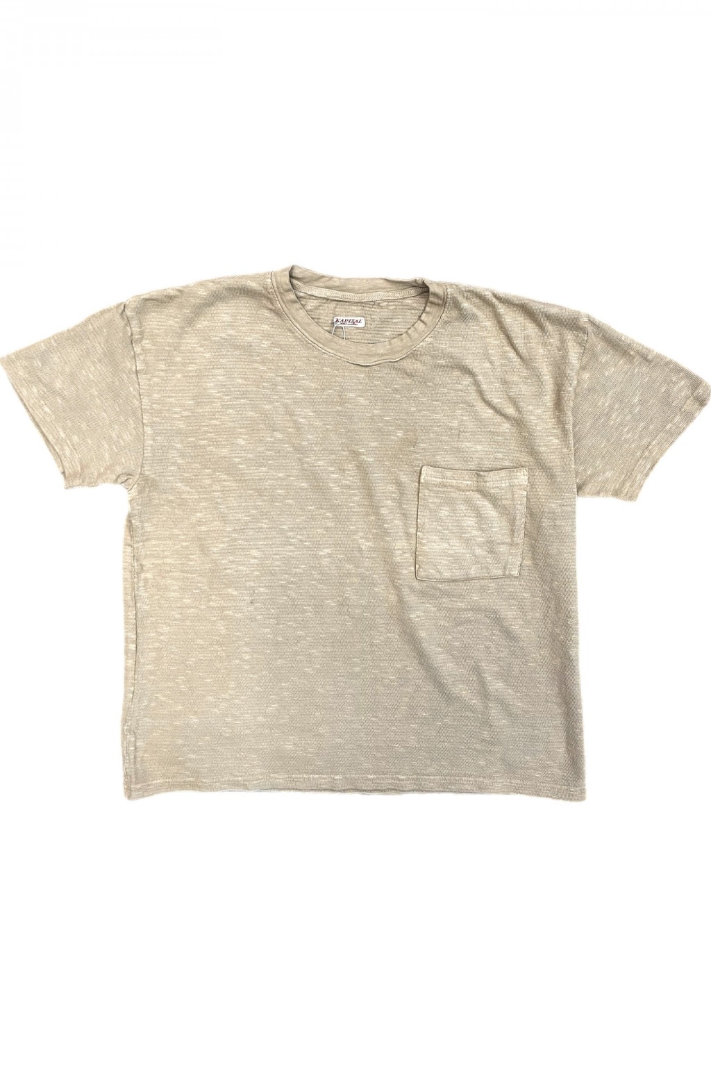 Kapital AMUSE Knit Pocket T Beige
