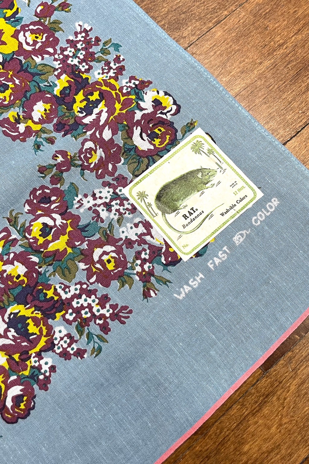 Kapital Fastcolor Selvedge Bandanna (NADESHIKO-Champetre) Sax