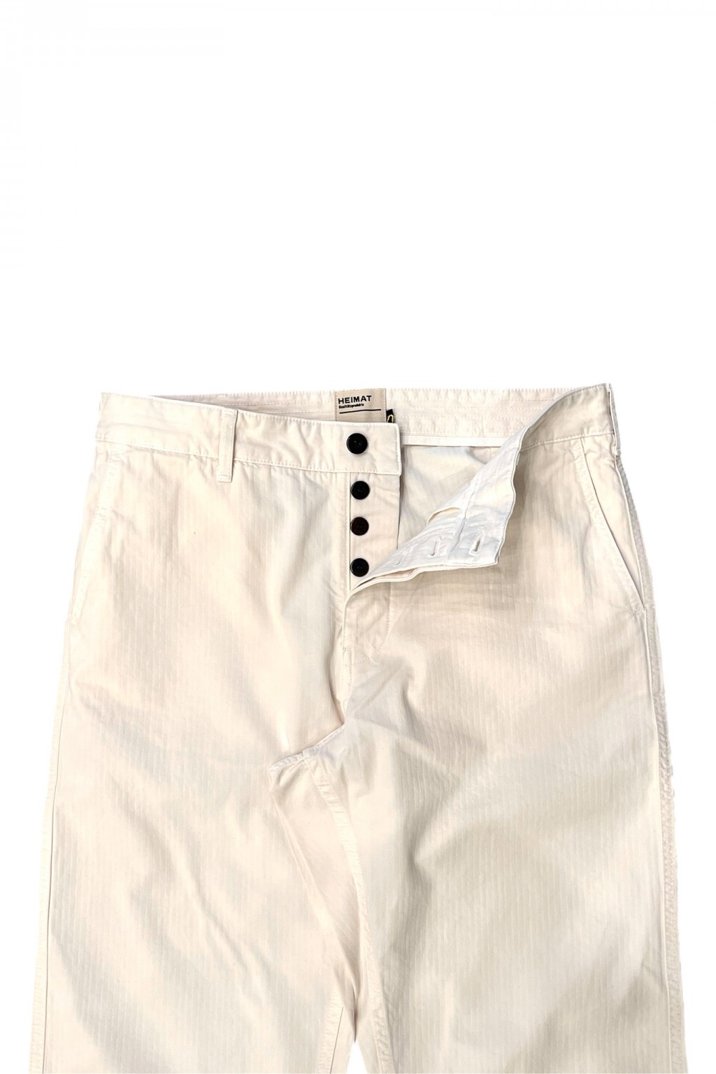 Heimat Journey Pant Seashell Herringbone
