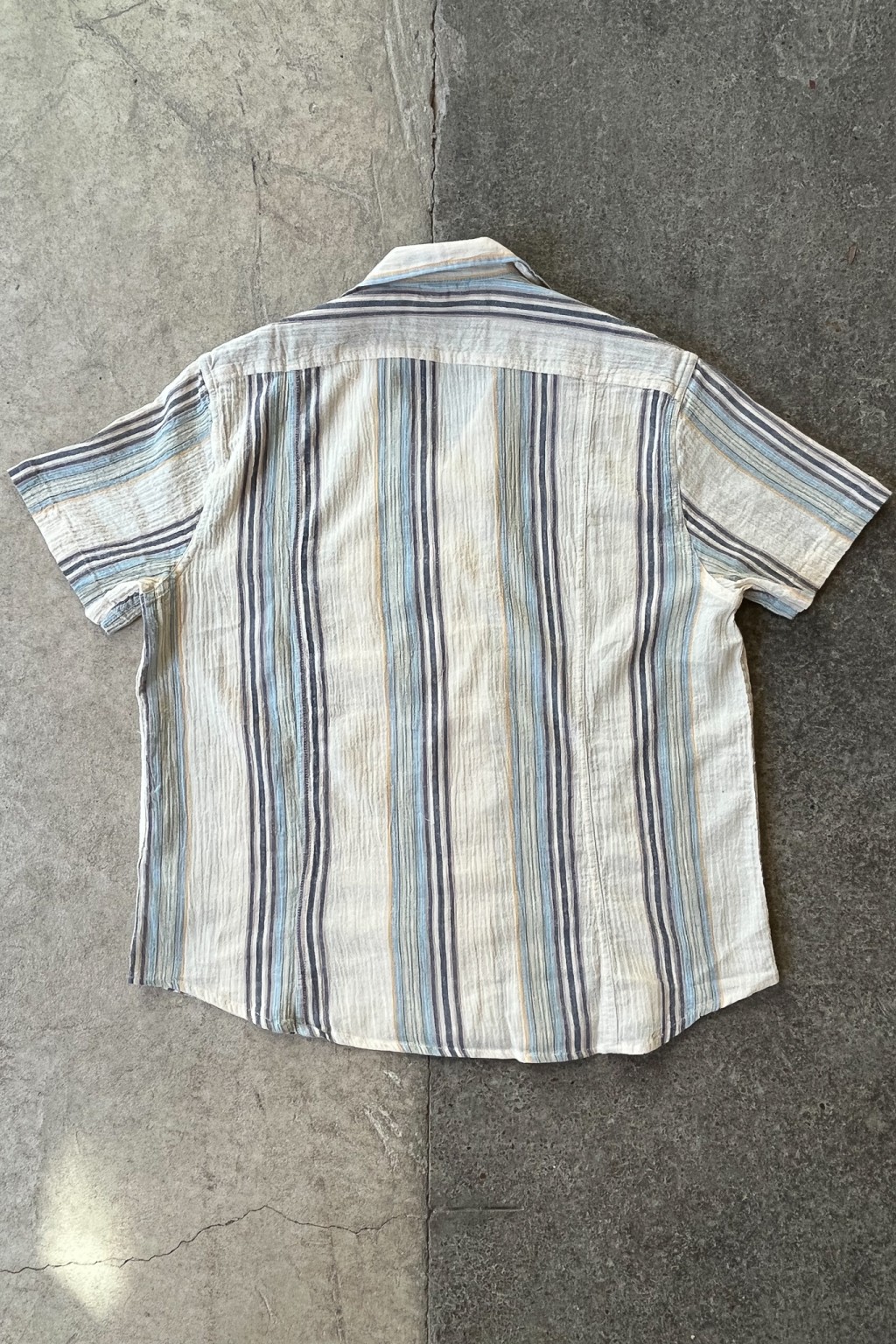 Corridor Beachside Stripe SS Natural - Made in India | Shirts 