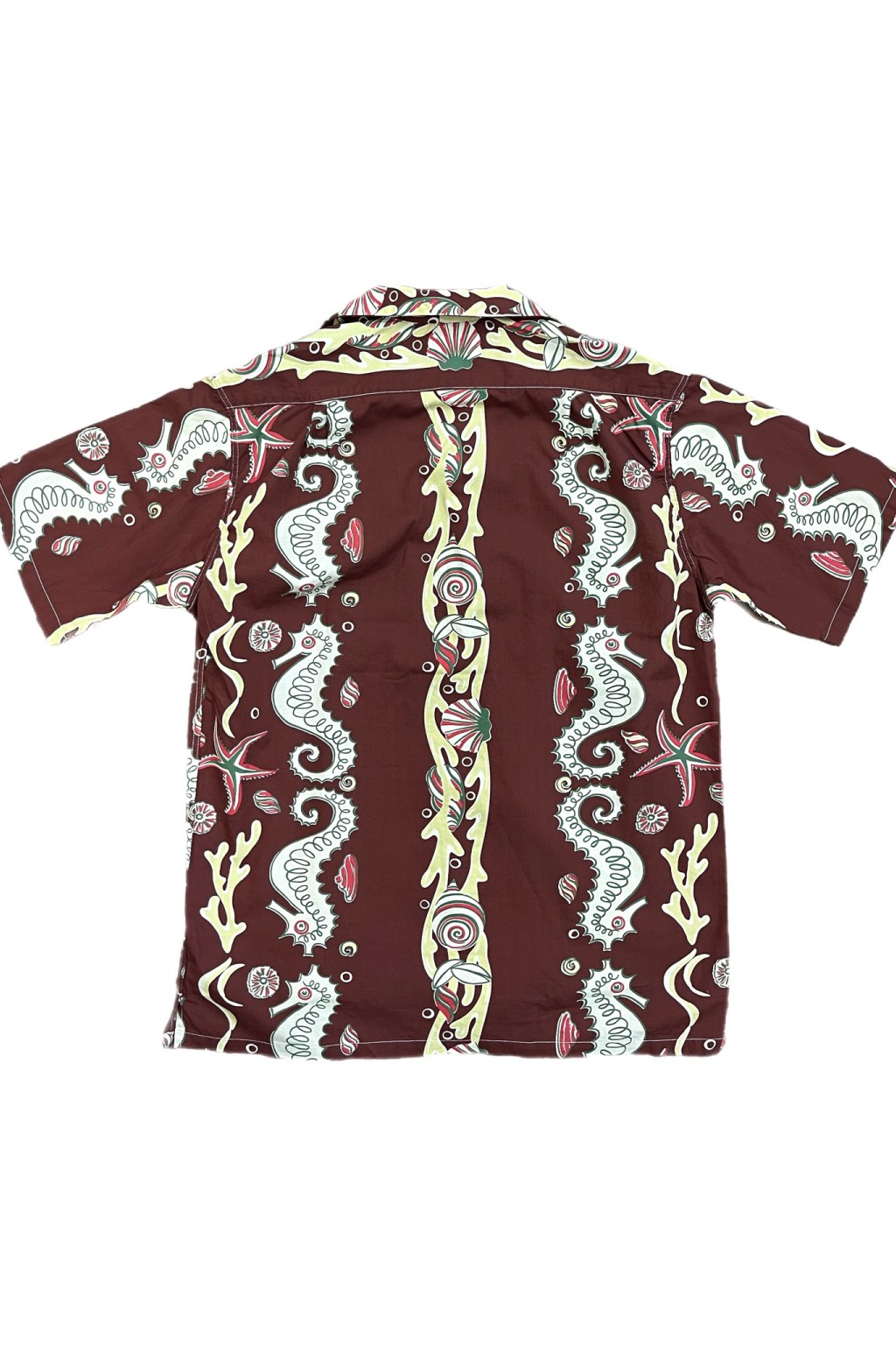 John Gluckow Seahorse Vs. Starfish Shirt Brown