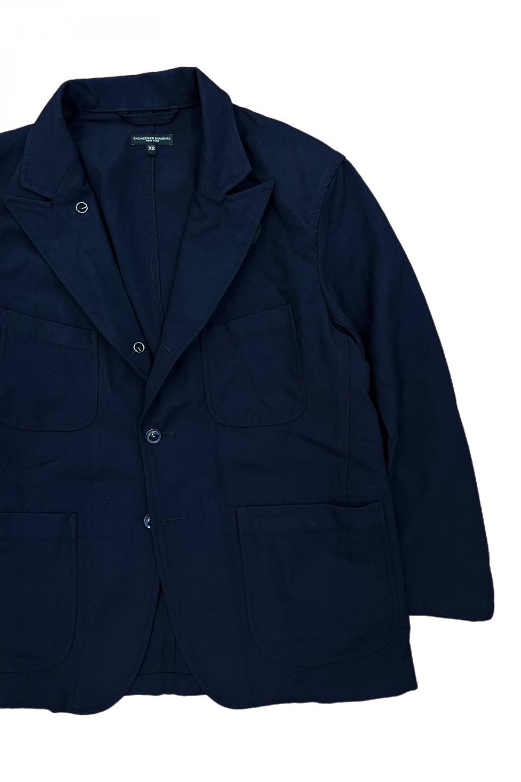 Engineered Garments Bedford Jacket Dark Navy Wool Uniform