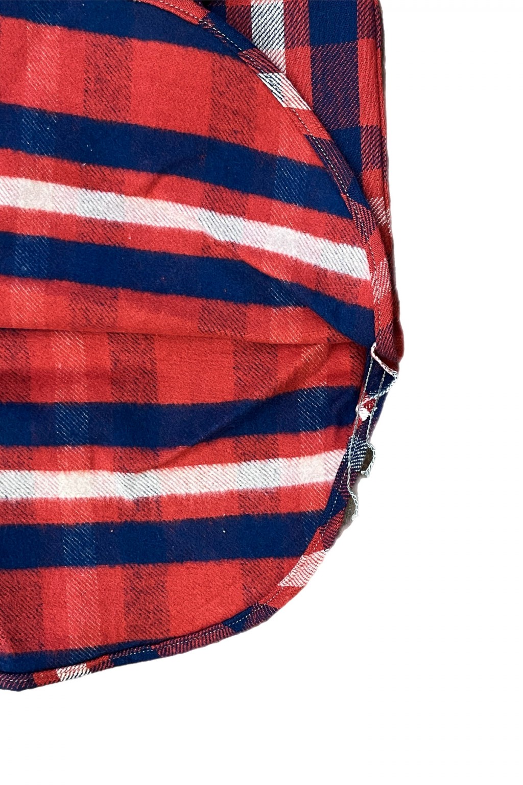 John Gluckow Modern Flannel Red/Navy