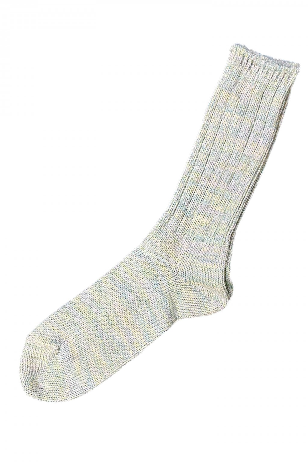 AnonymousIsm 5 Color Mix Crew Sock Ivory
